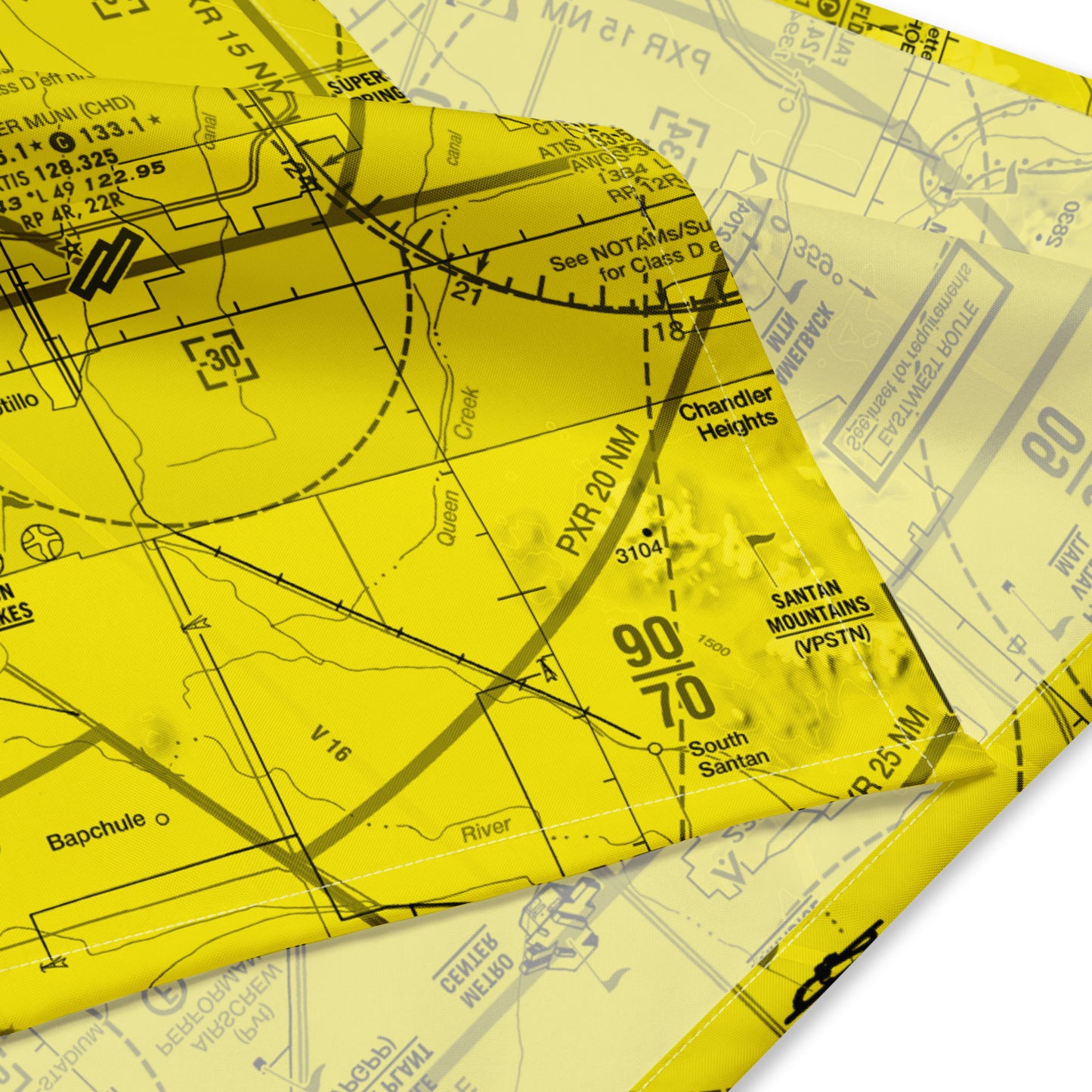 Phoenix TAC Chart bandana (yellow)