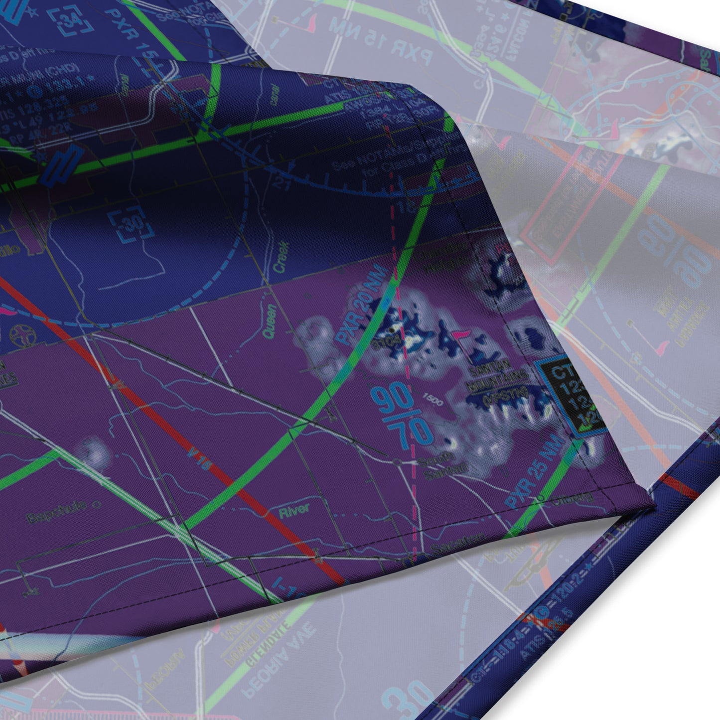 Phoenix TAC Chart bandana (invert)
