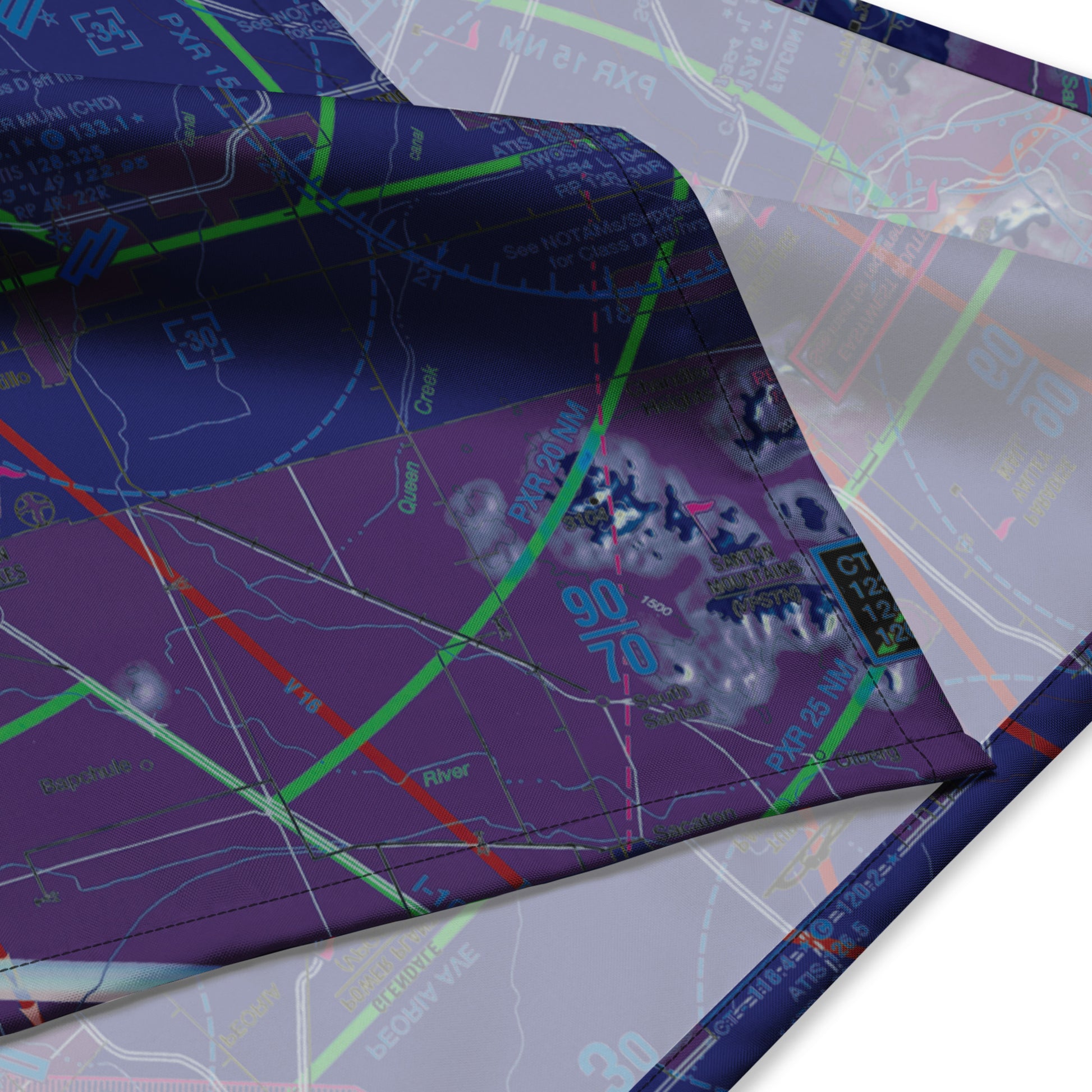 Phoenix TAC Chart bandana (invert)
