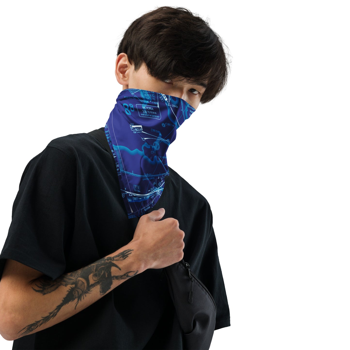 Enroute Low Altitude Chart bandana (ELUS1/blue)