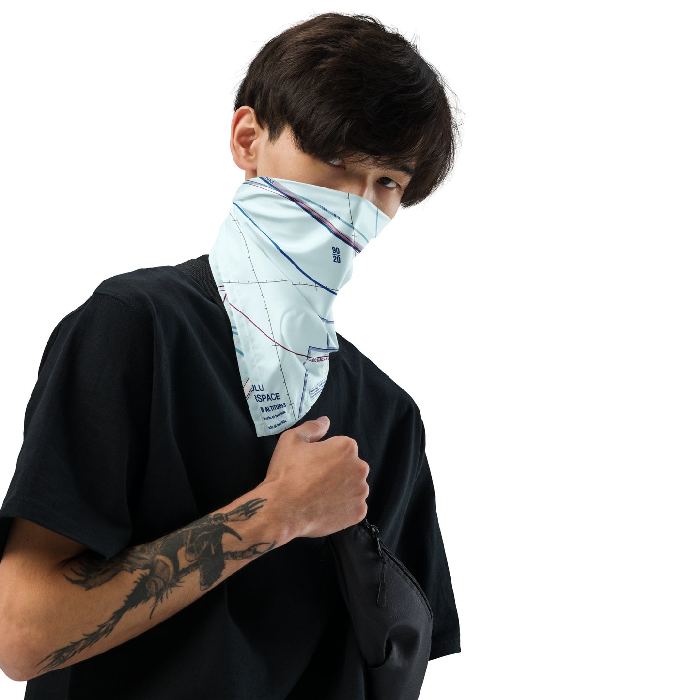 Honolulu Sectional Chart bandana