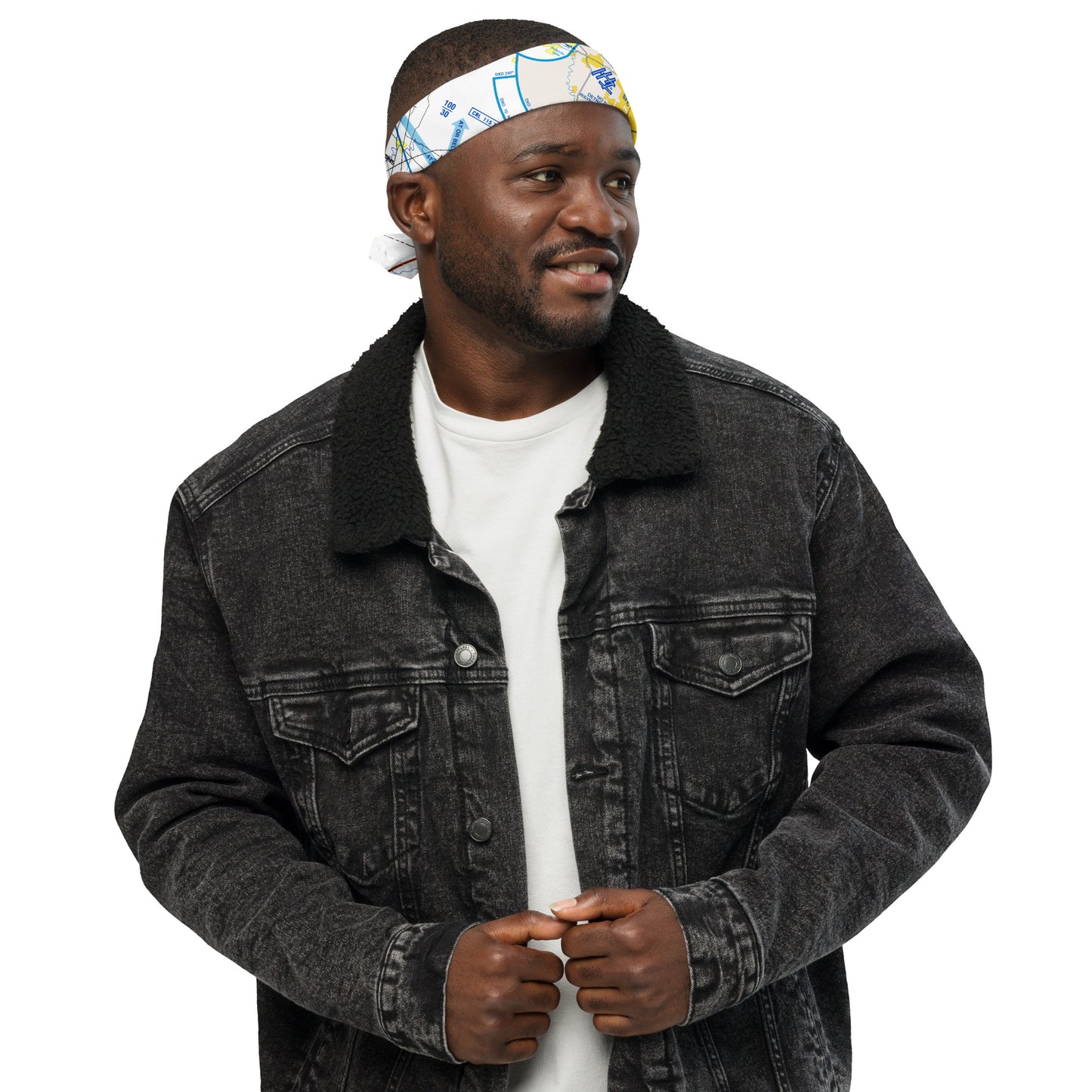 Detroit Flyway Chart bandana