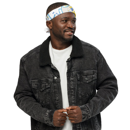 Detroit Flyway Chart bandana