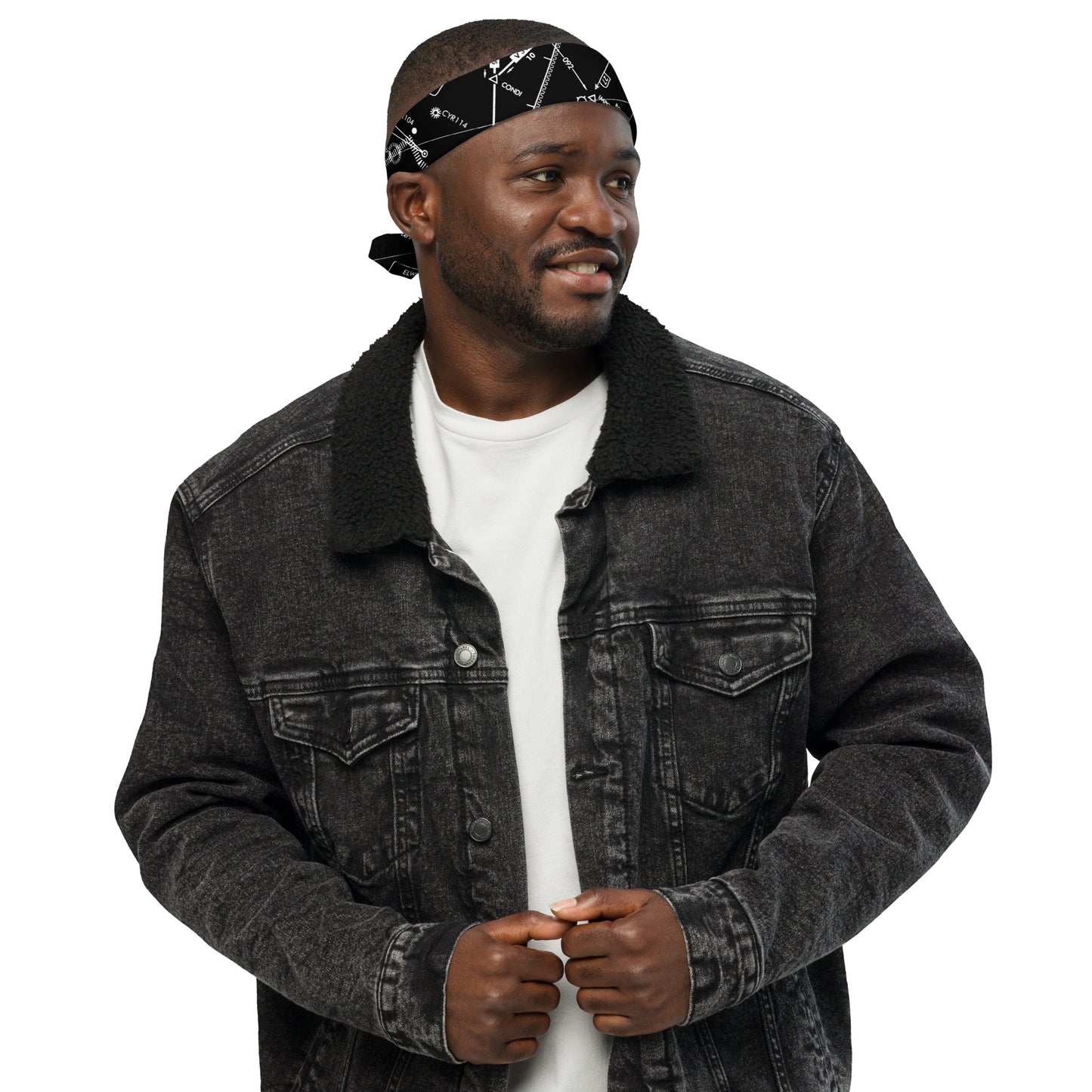 Enroute Low Altitude Chart bandana (ELUS1/black)
