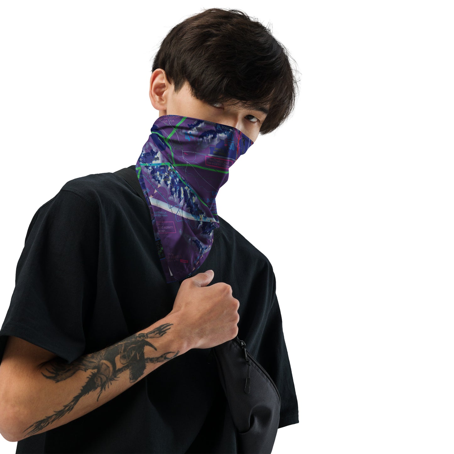 Phoenix TAC Chart bandana (invert)