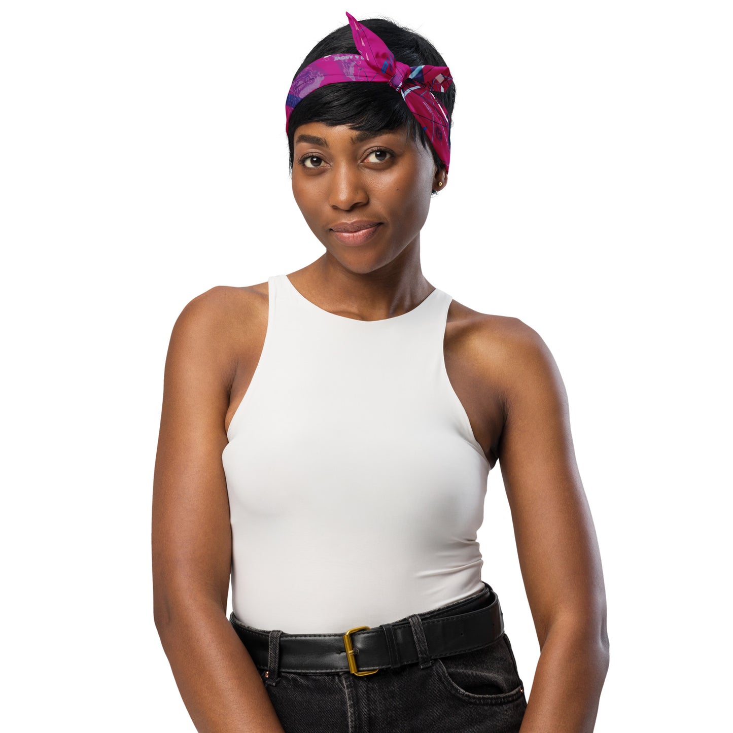 Phoenix TAC Chart bandana (purple)