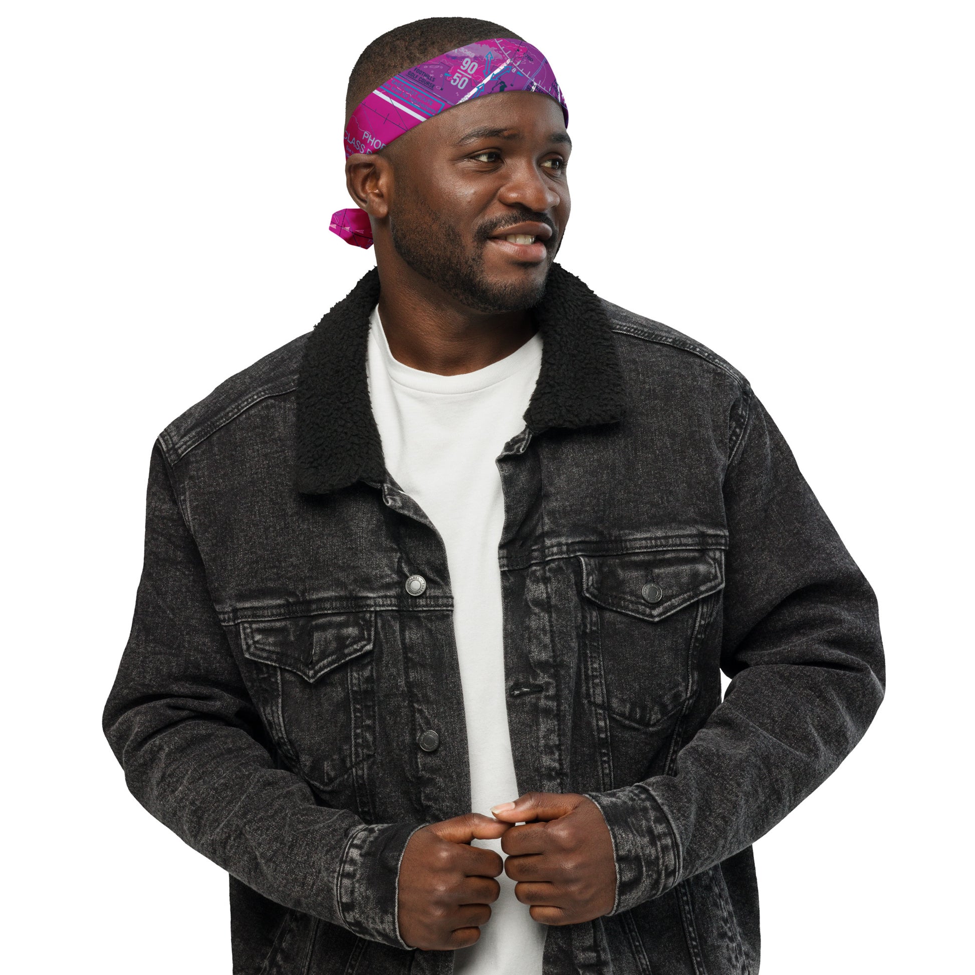 Phoenix TAC Chart bandana (purple)