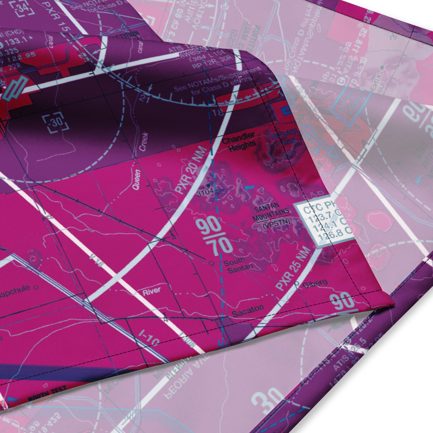 Phoenix TAC Chart bandana (purple)