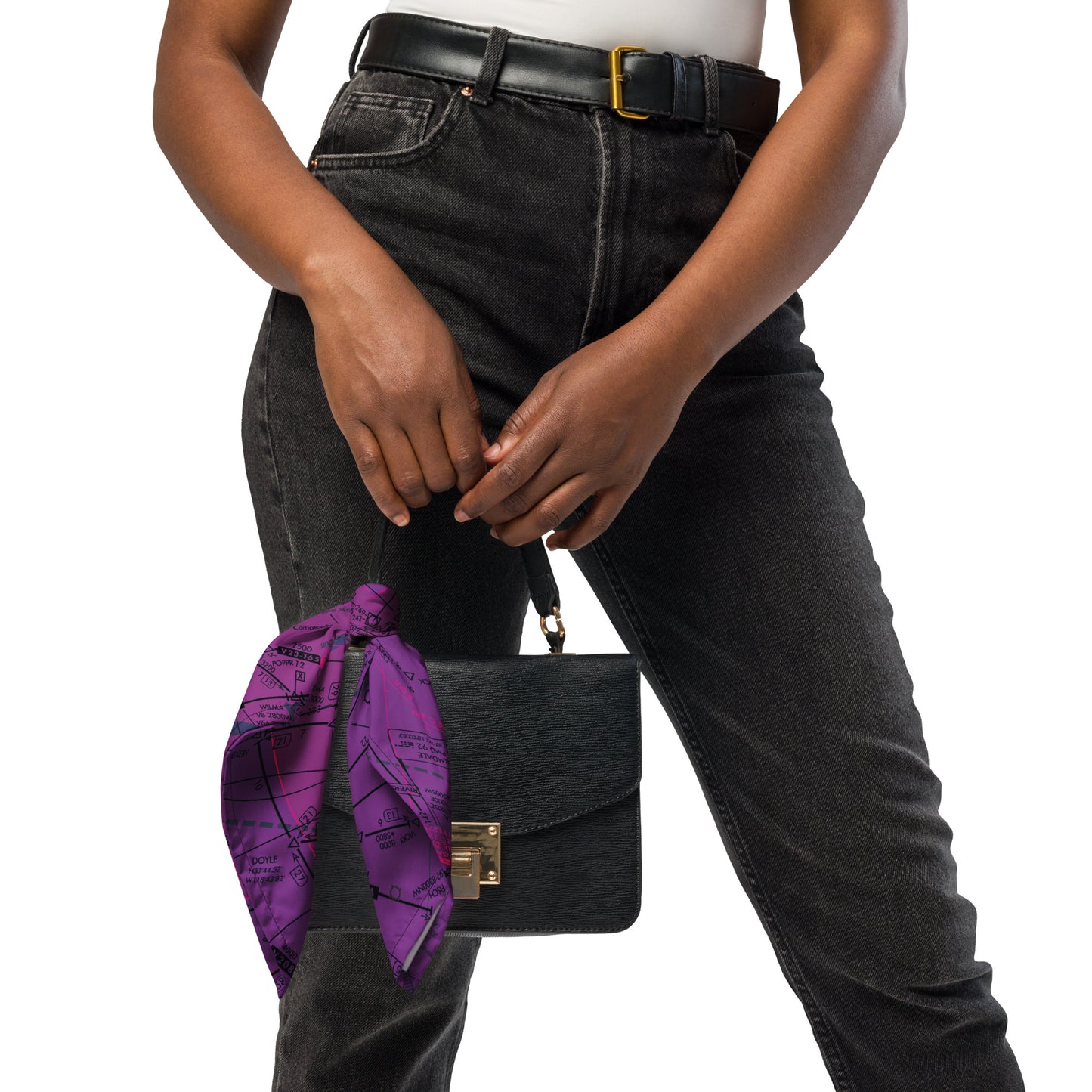 Enroute Low Altitude Chart bandana (ELUS3/purple)