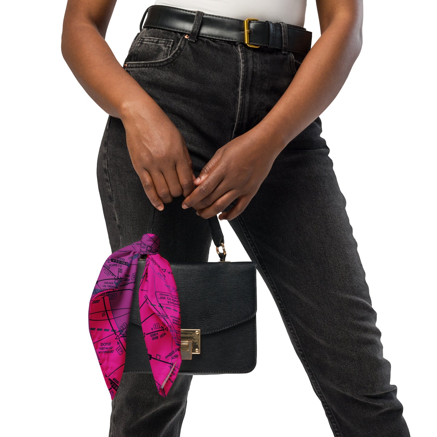 Enroute Low Altitude Chart bandana (ELUS3/pink)