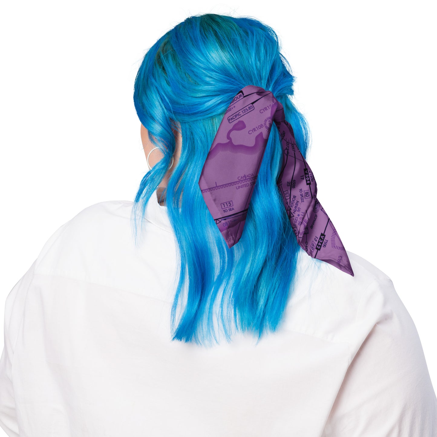 Enroute Low Altitude Chart bandana (ELUS1/purple)