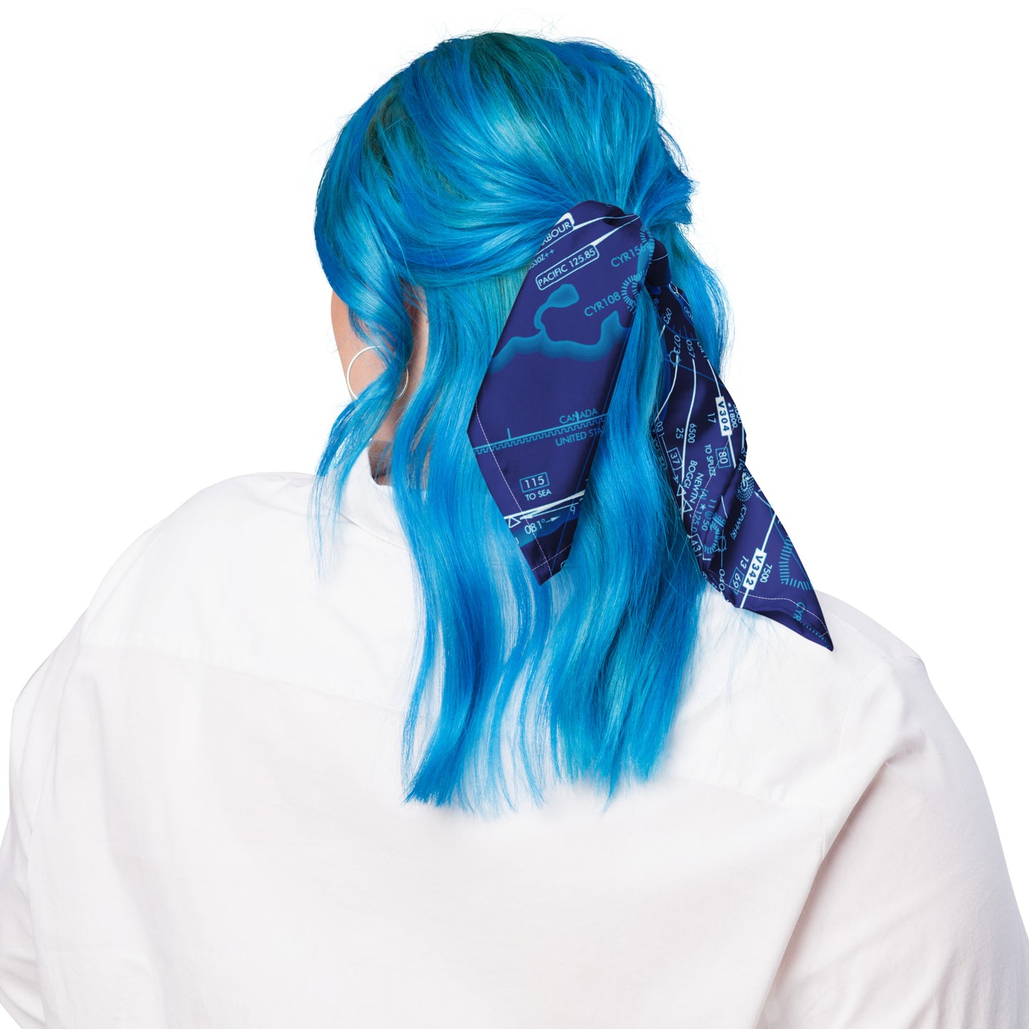 Enroute Low Altitude Chart bandana (ELUS1/blue)