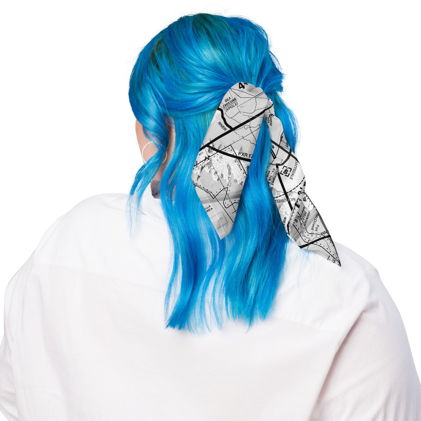 Phoenix TAC Chart bandana (b&w)