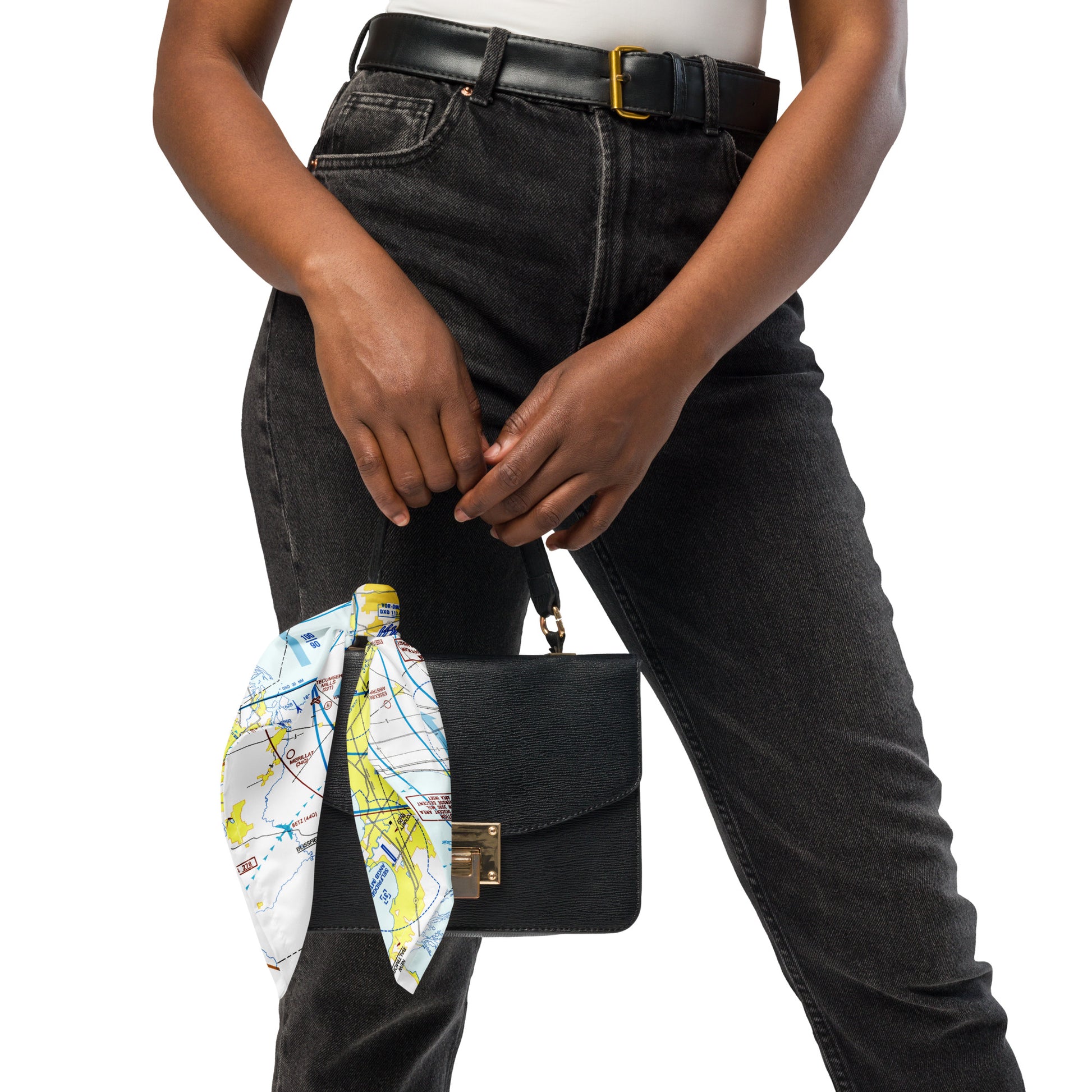 Detroit Flyway Chart bandana