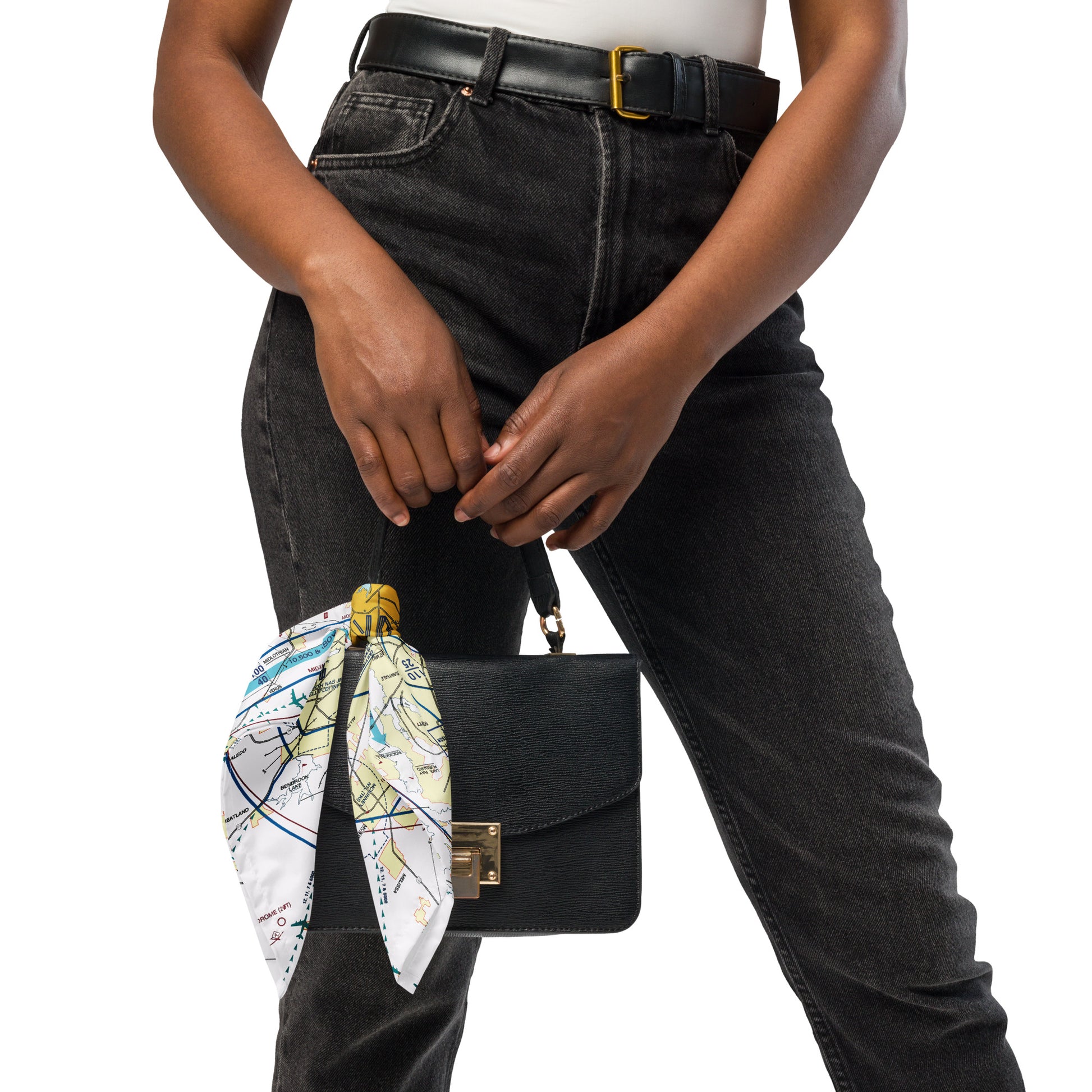 Dallas - Ft. Worth Flyway Chart bandana