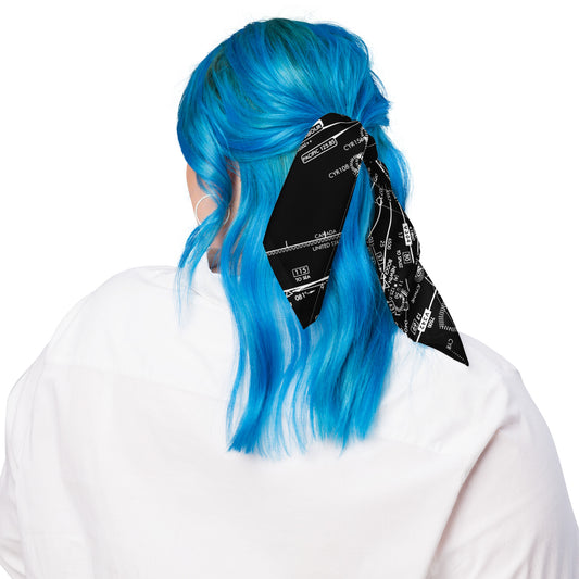 Enroute Low Altitude Chart bandana (ELUS1/black)