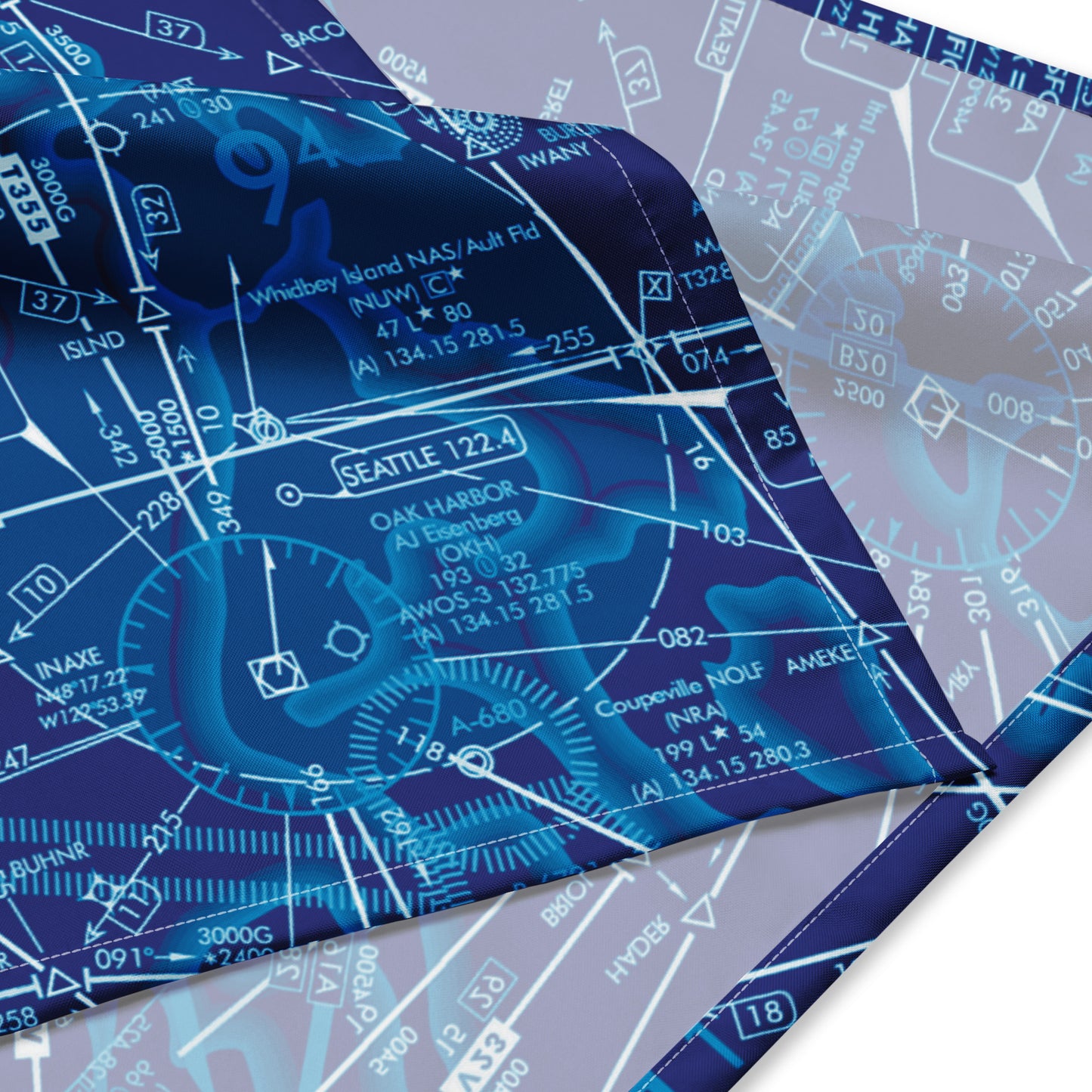 Enroute Low Altitude Chart bandana (ELUS1/blue)