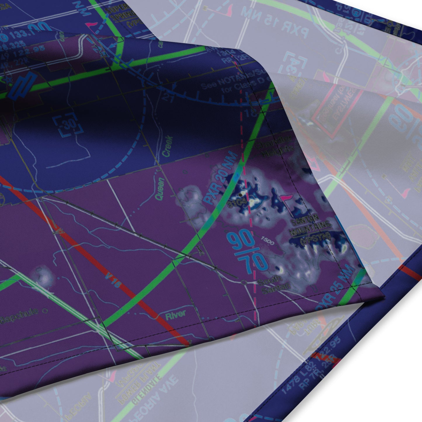 Phoenix TAC Chart bandana (invert)