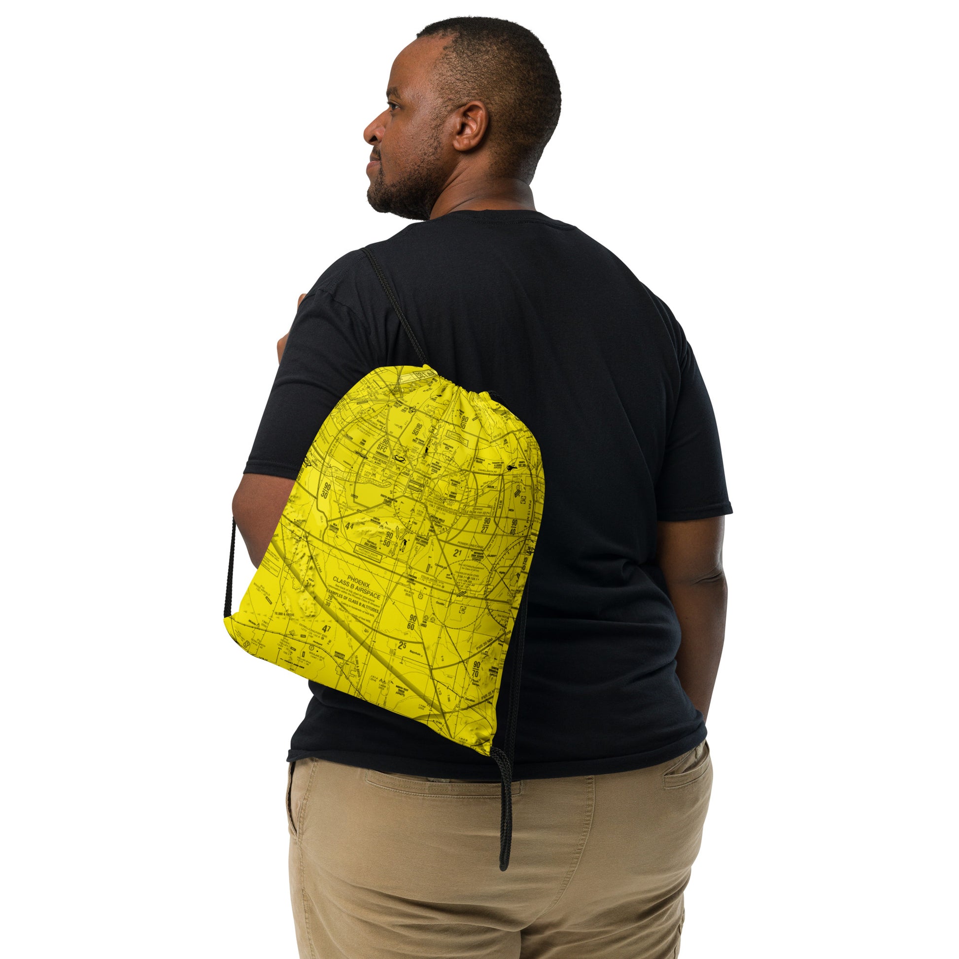 Phoenix TAC Chart drawstring bag (yellow)