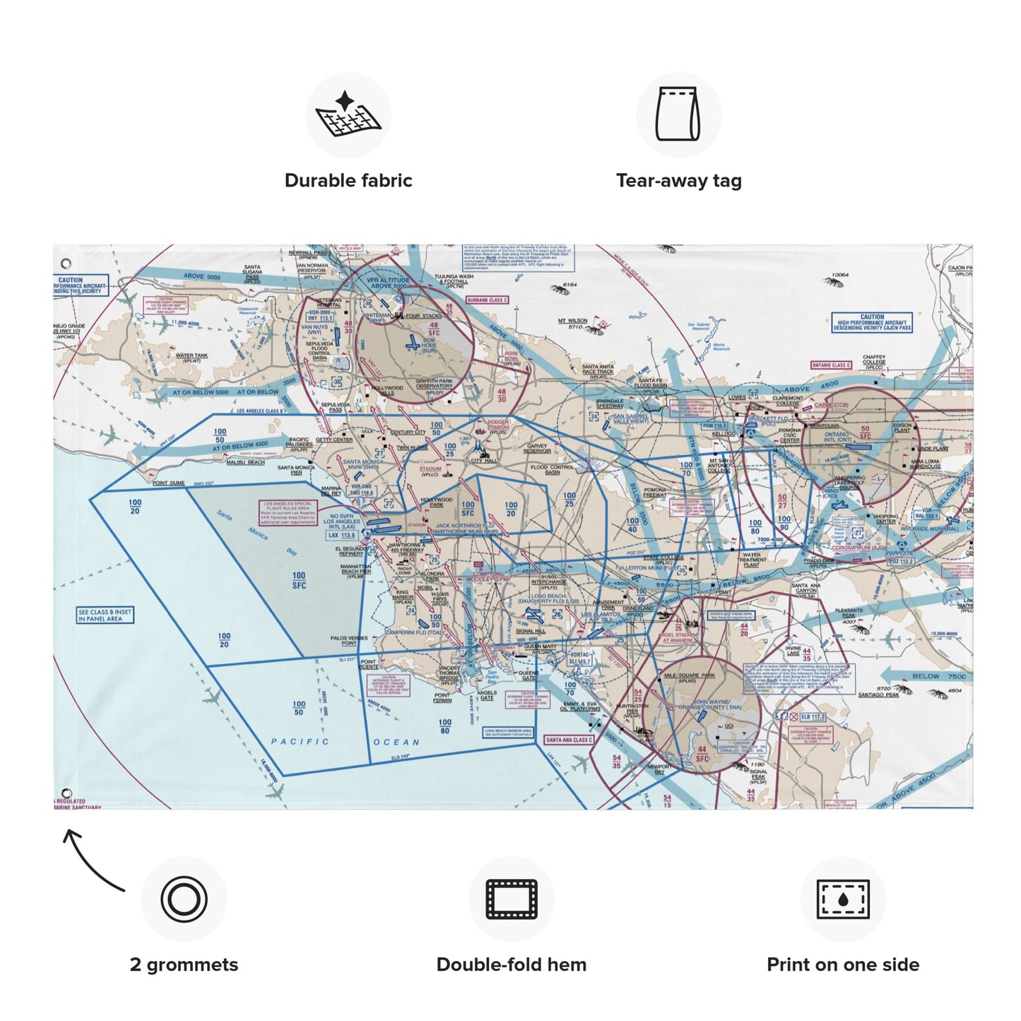 LAX Flyway Chart flag