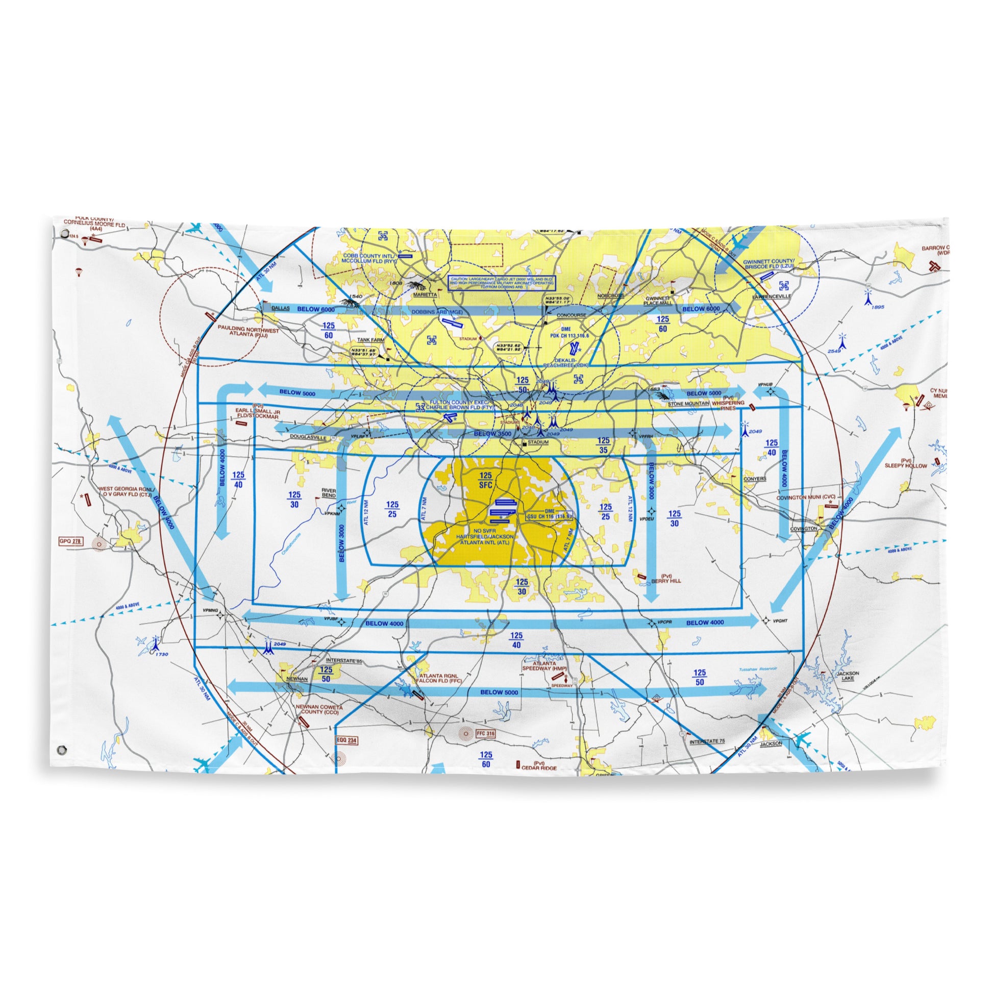 Atlanta Flyway Chart flag