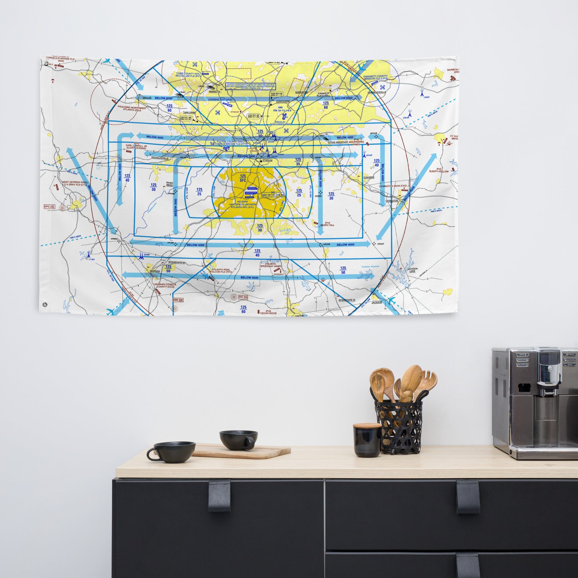 Atlanta Flyway Chart flag