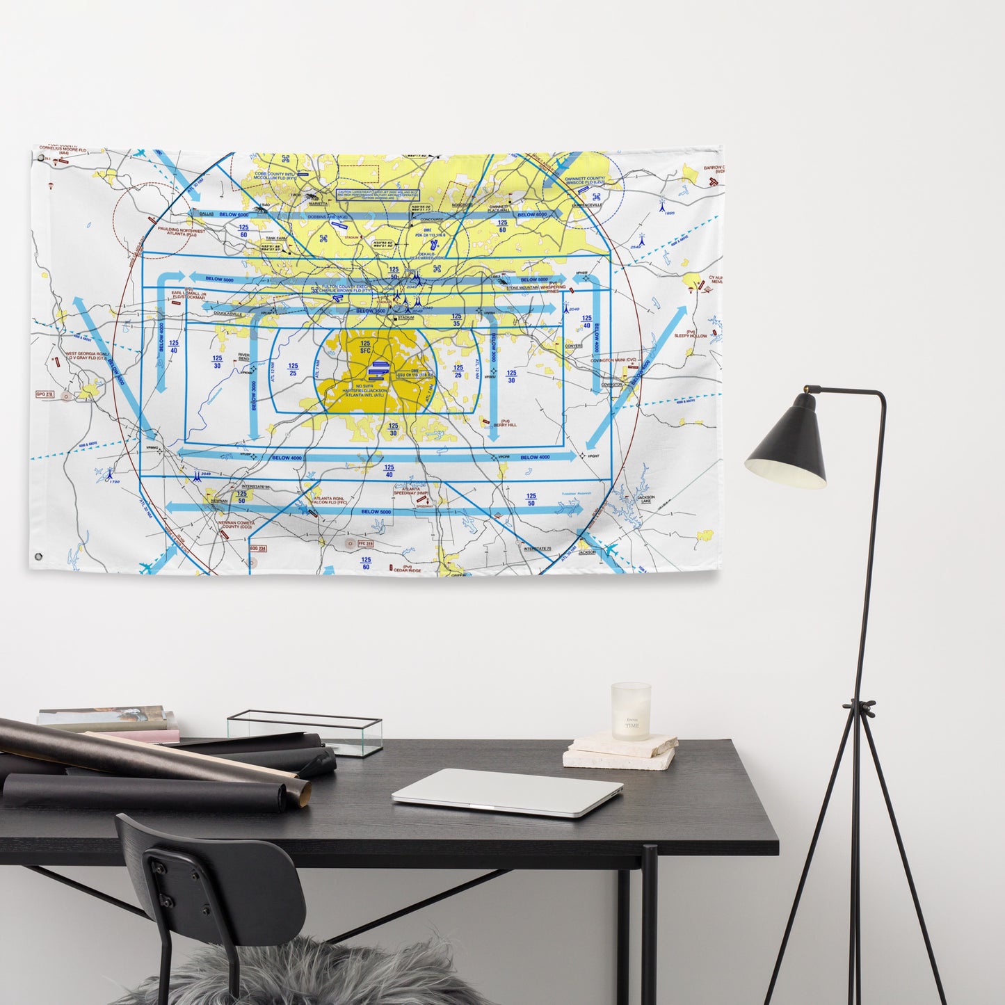 Atlanta Flyway Chart flag