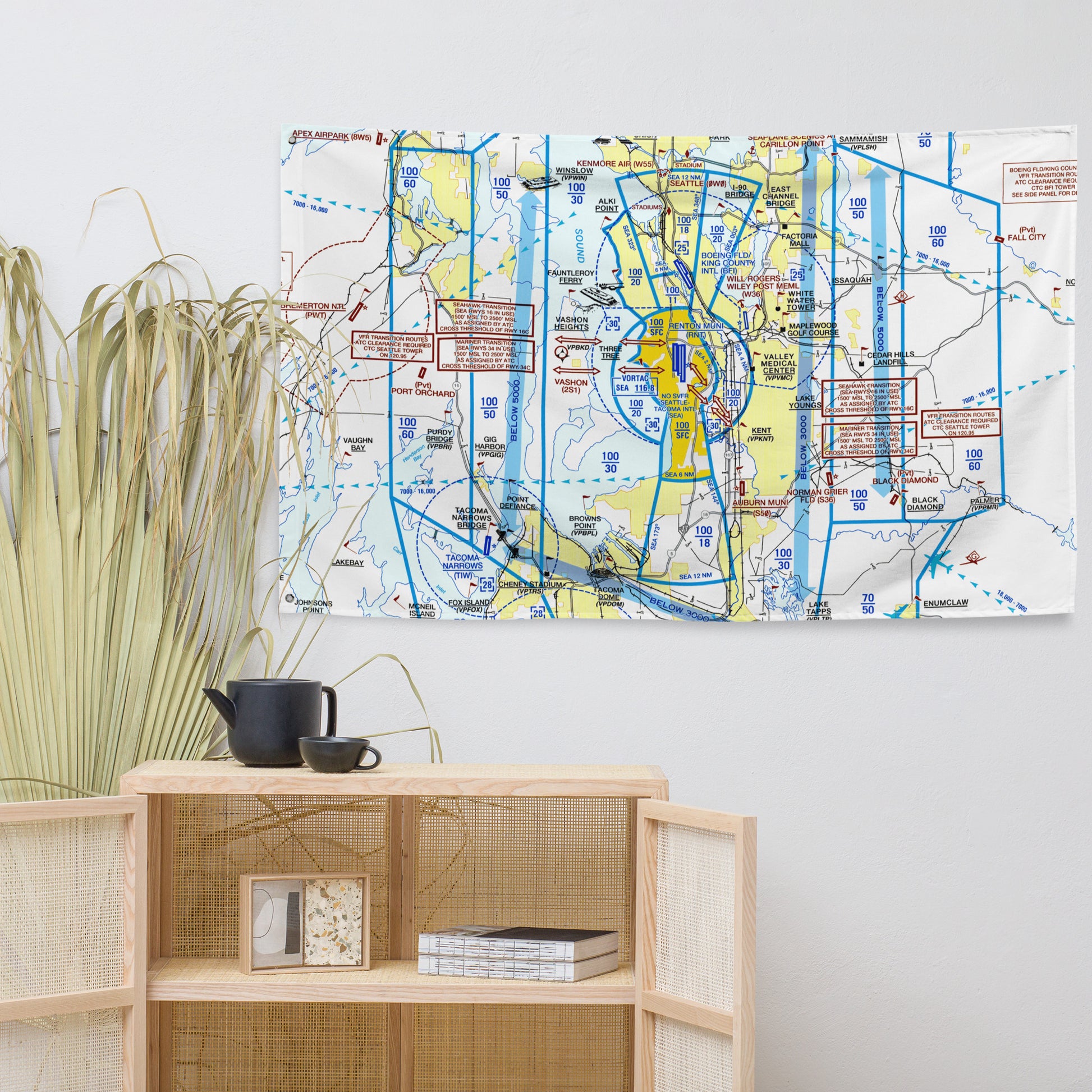 Seattle Flyway Chart flag