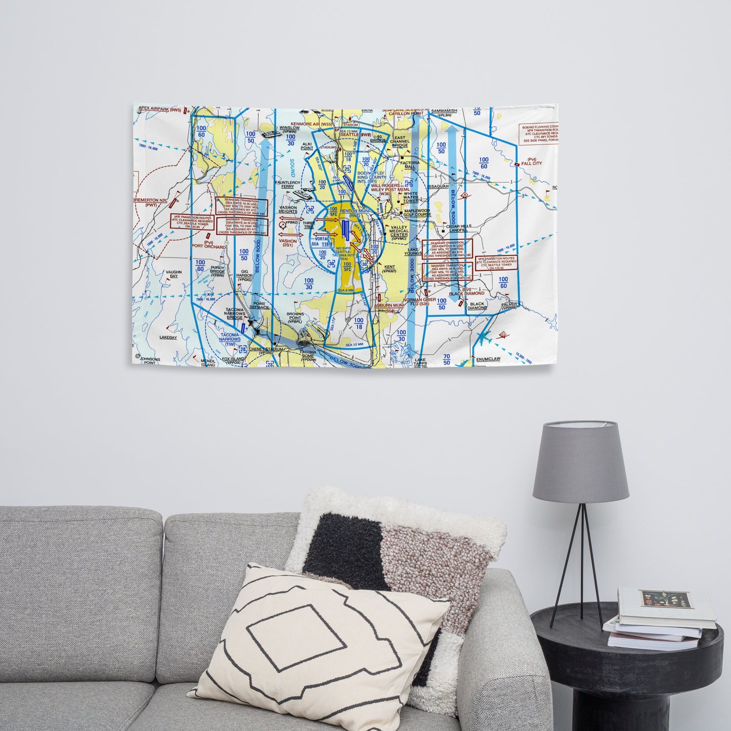 Seattle Flyway Chart flag