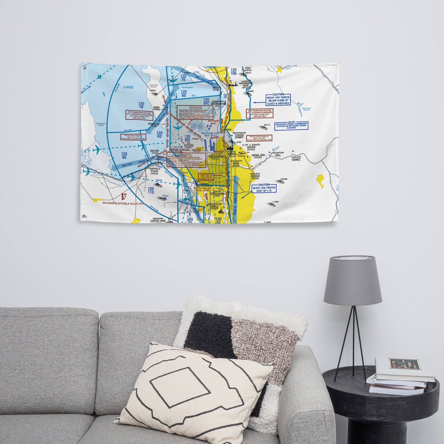Salt Lake City Flyway Chart flag