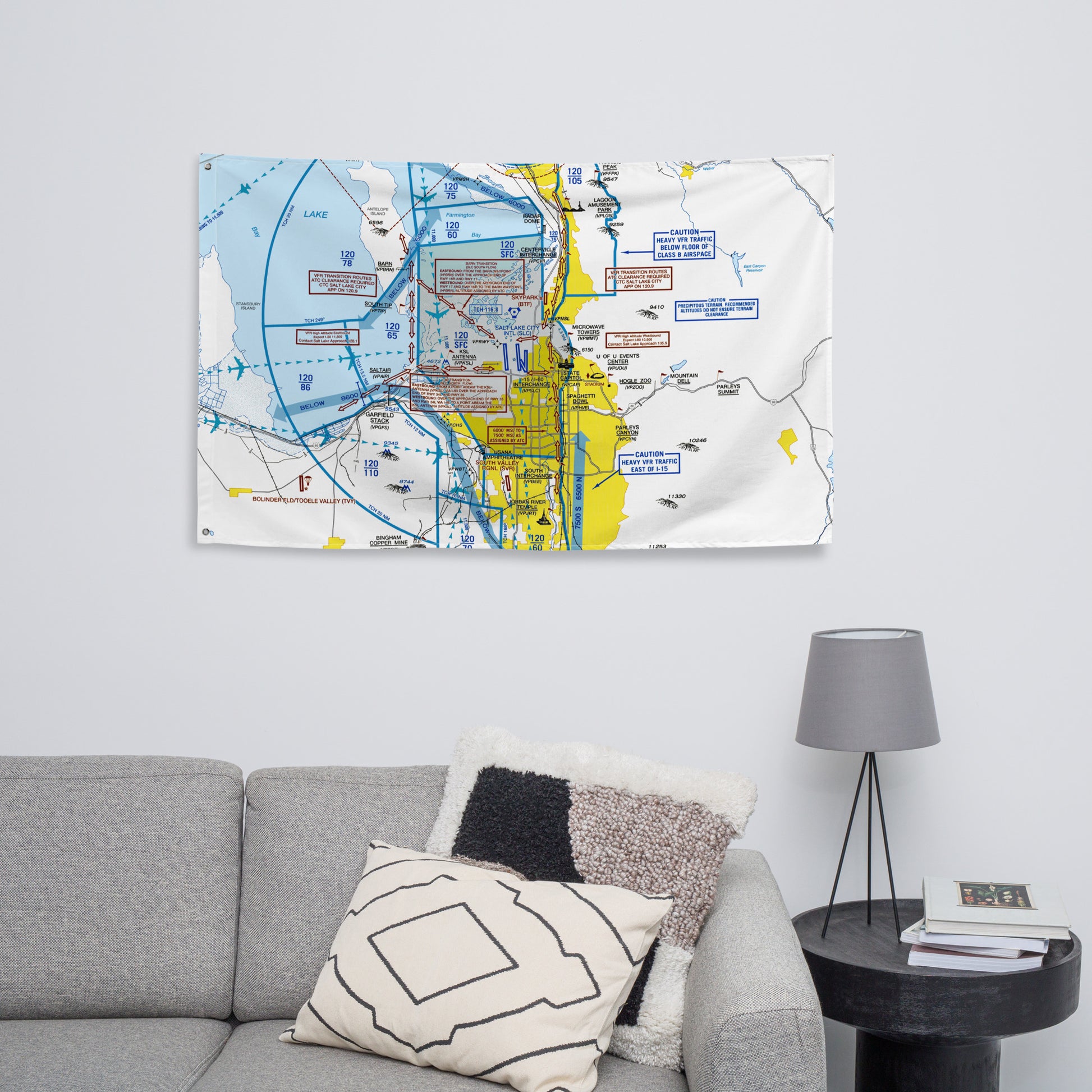 Salt Lake City Flyway Chart flag