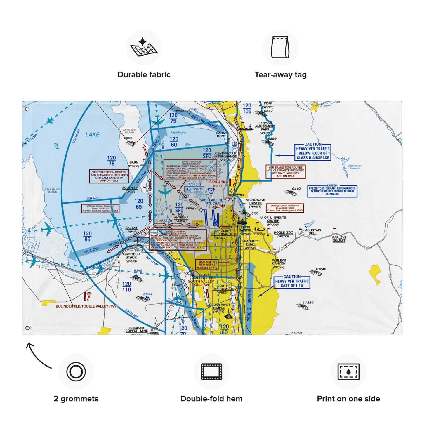 Salt Lake City Flyway Chart flag