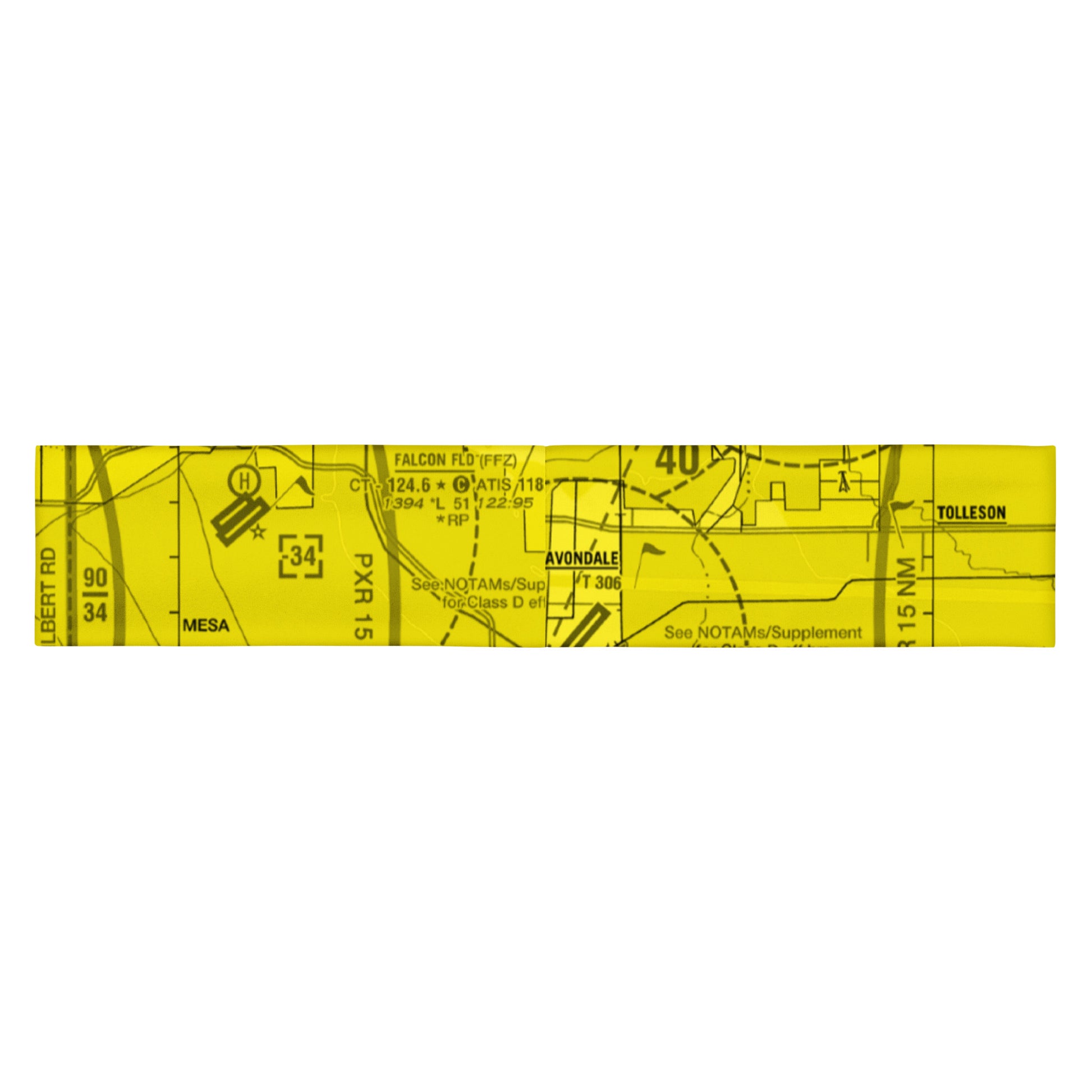 Phoenix TAC Chart headband (yellow)