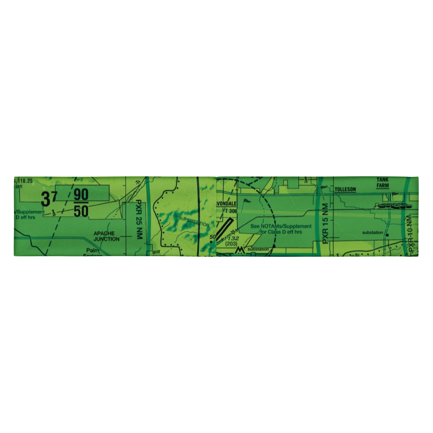 Phoenix TAC Chart headband (green)