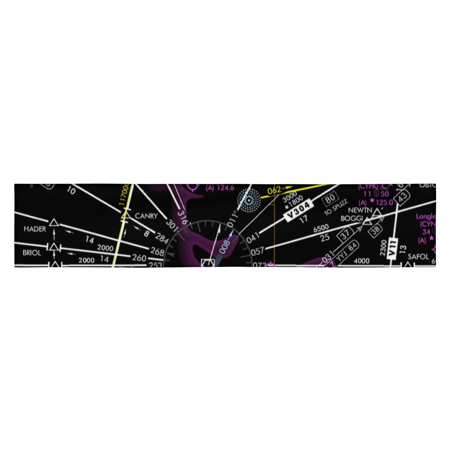 Enroute Low Altitude Chart headband (ELUS1/invert)