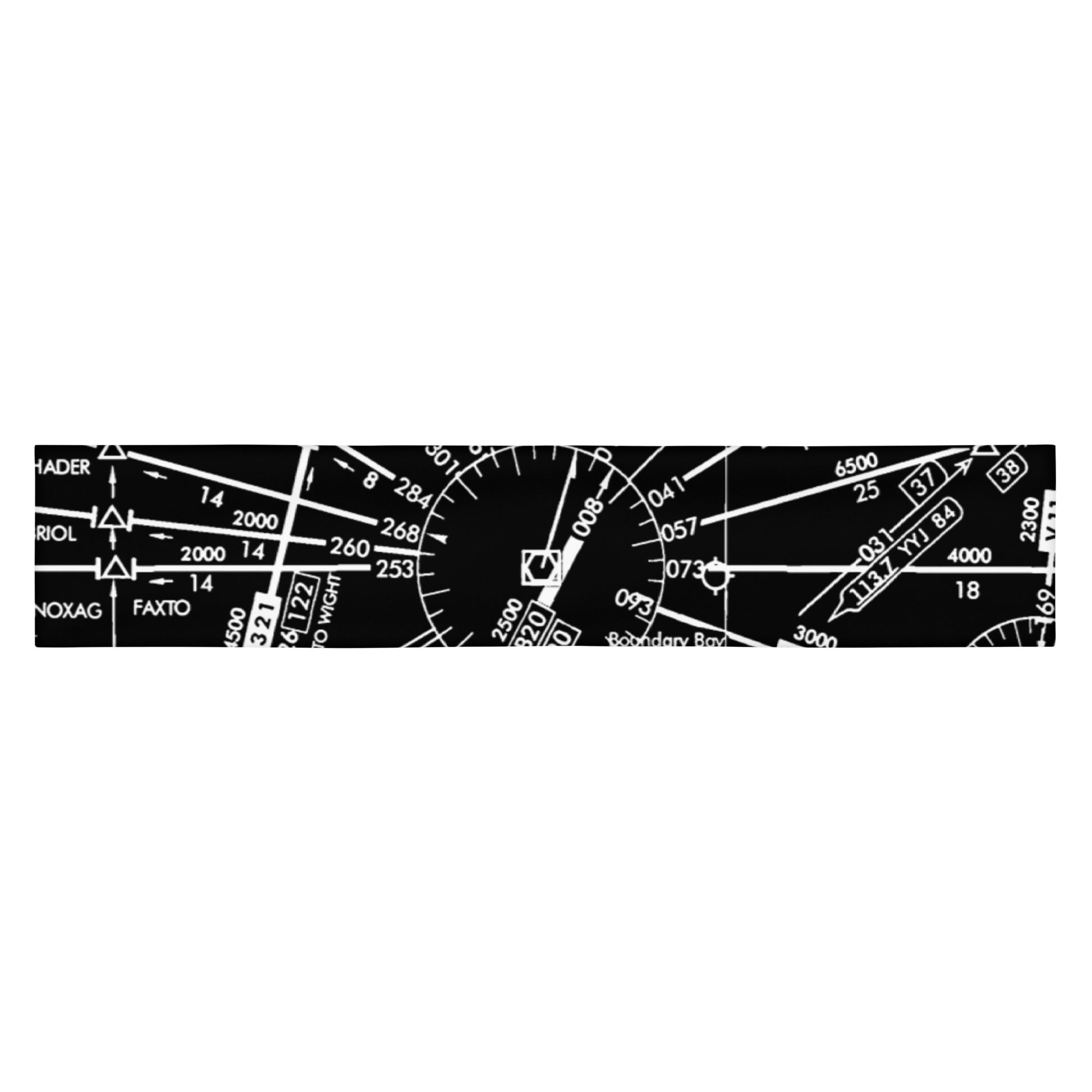 Enroute Low Altitude Chart headband (ELUS1/black)