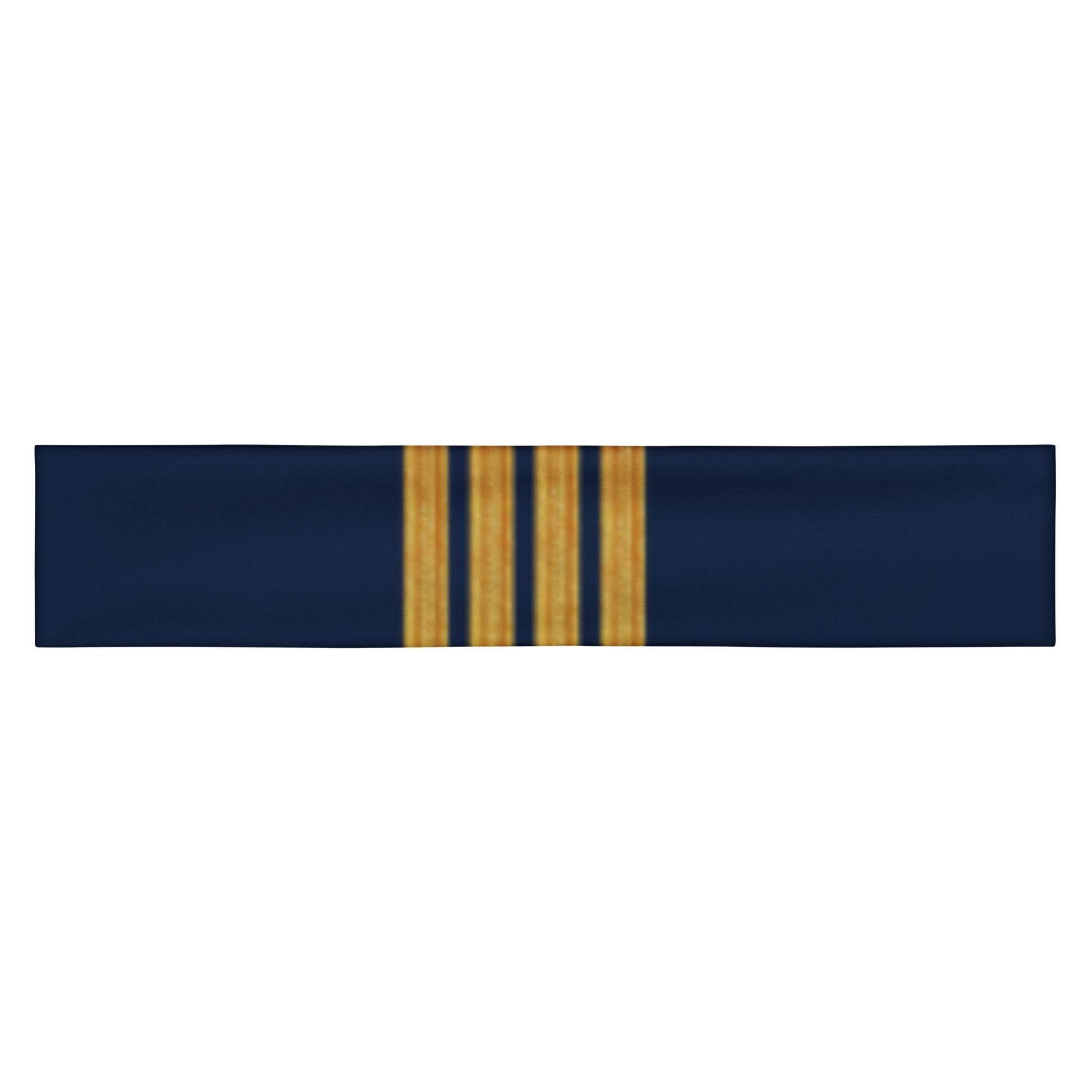 Gold Captain Epaulette headband (navy)
