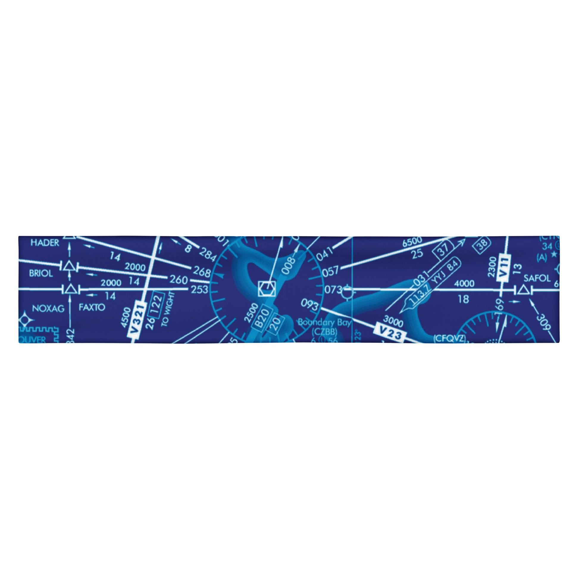 Enroute Low Altitude Chart headband (ELUS1/blue)