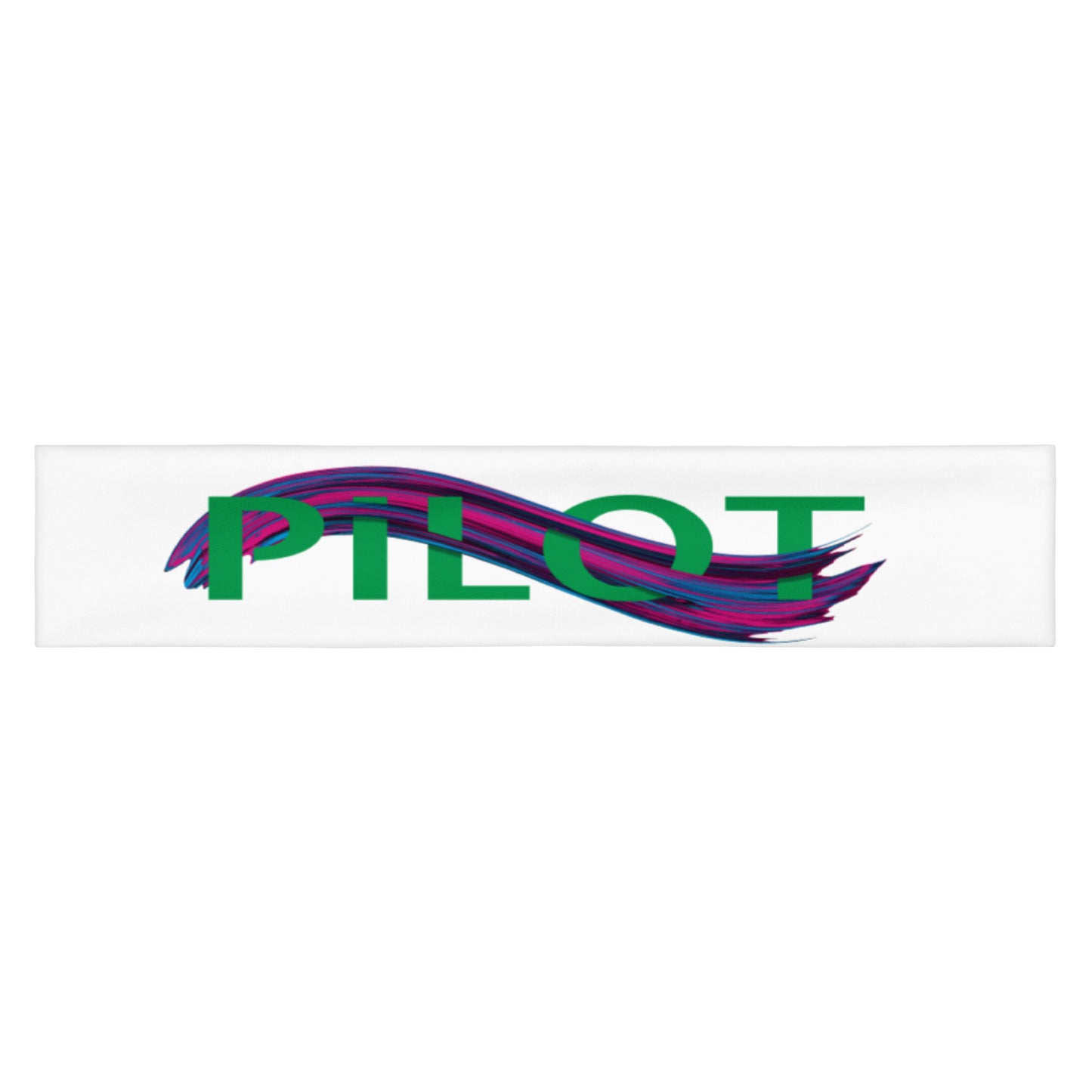Pilot headband (green/purple)