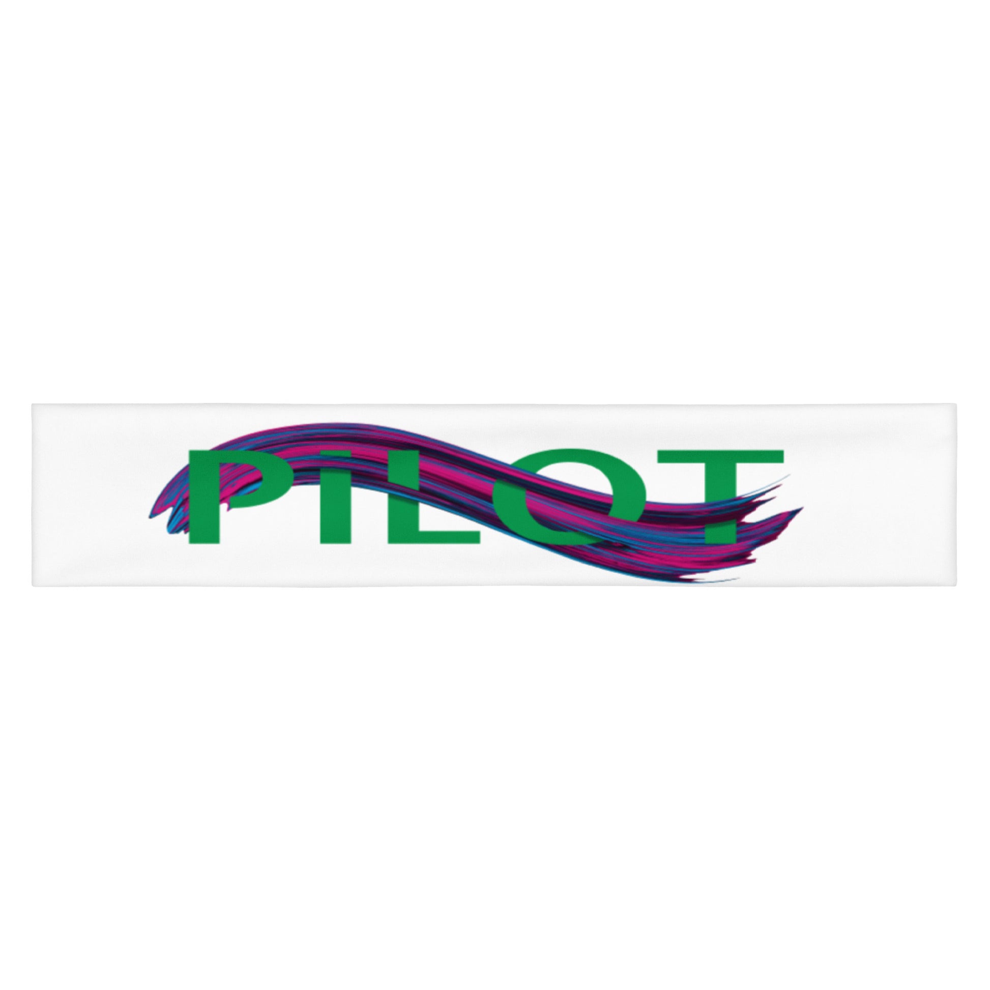Pilot headband (green/purple)