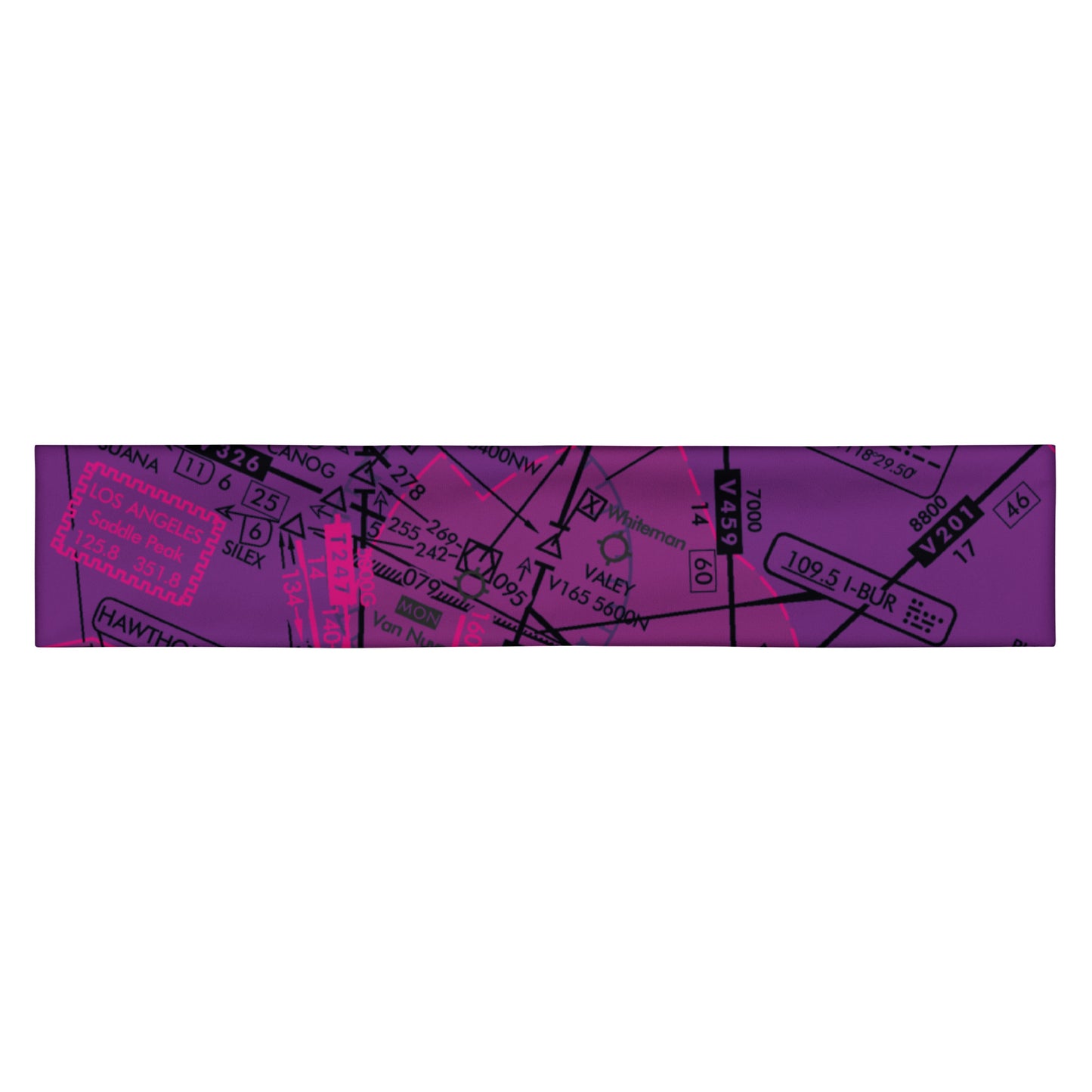 Enroute Low Altitude Chart headband (ELUS3/purple)