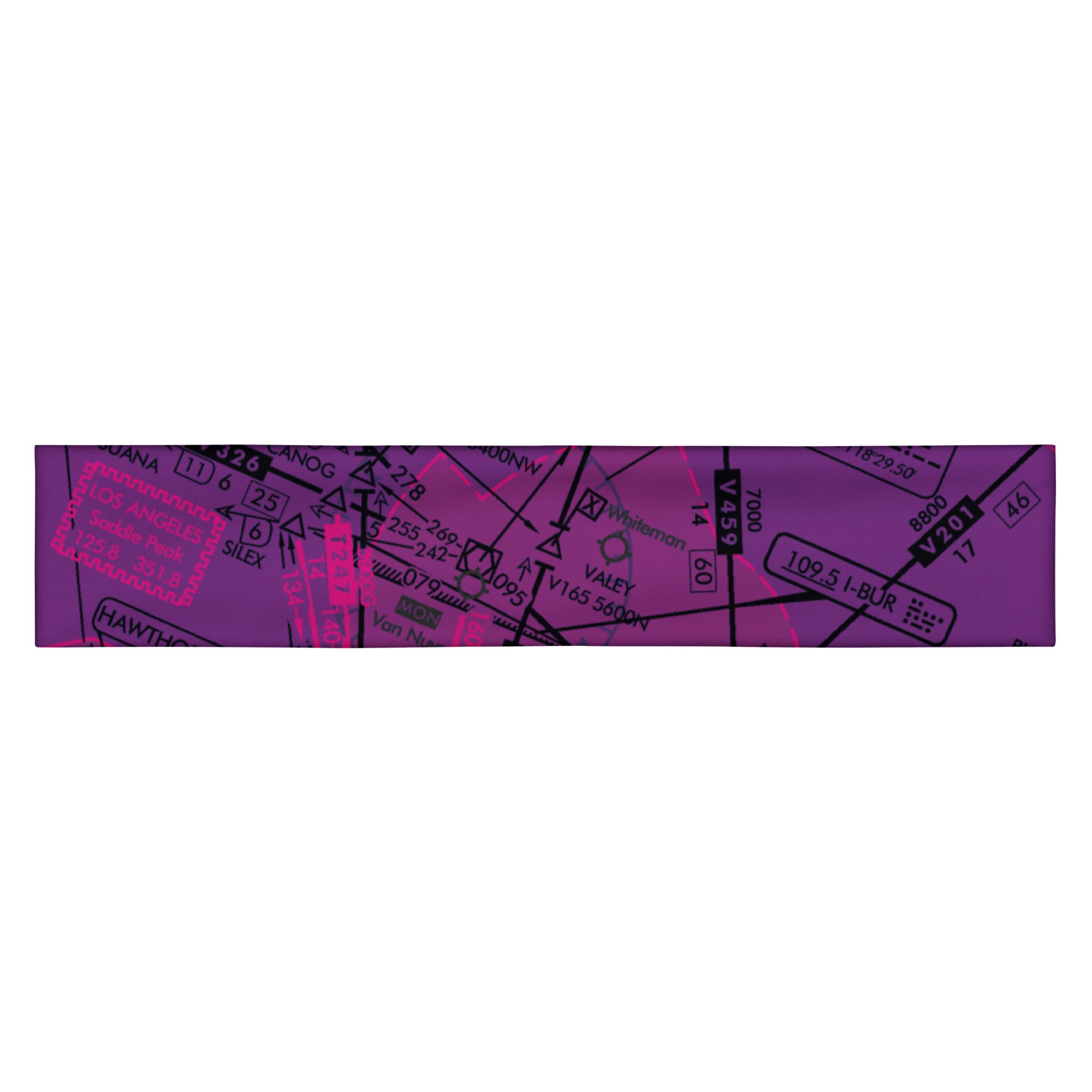 Enroute Low Altitude Chart headband (ELUS3/purple)
