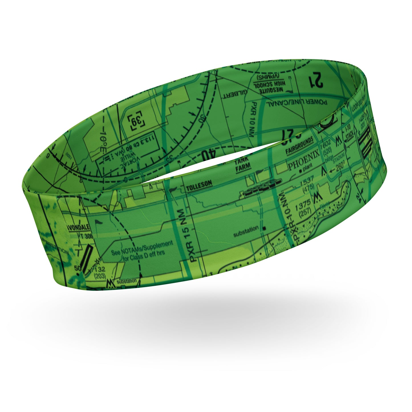 Phoenix TAC Chart headband (green)