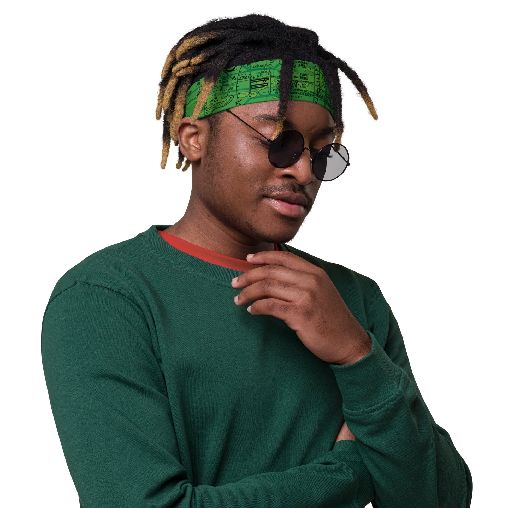 Phoenix TAC Chart headband (green)