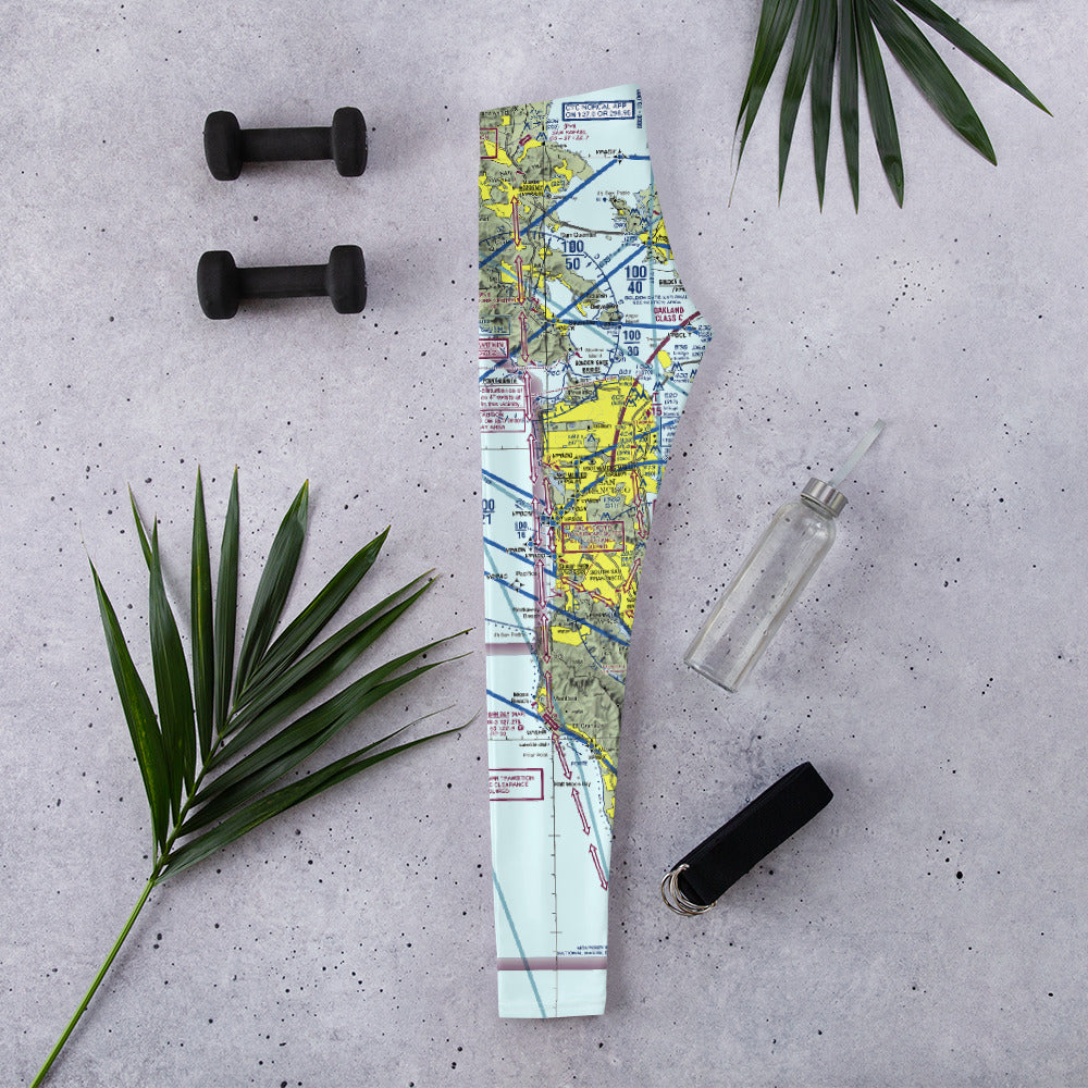 San Francisco TAC Chart leggings