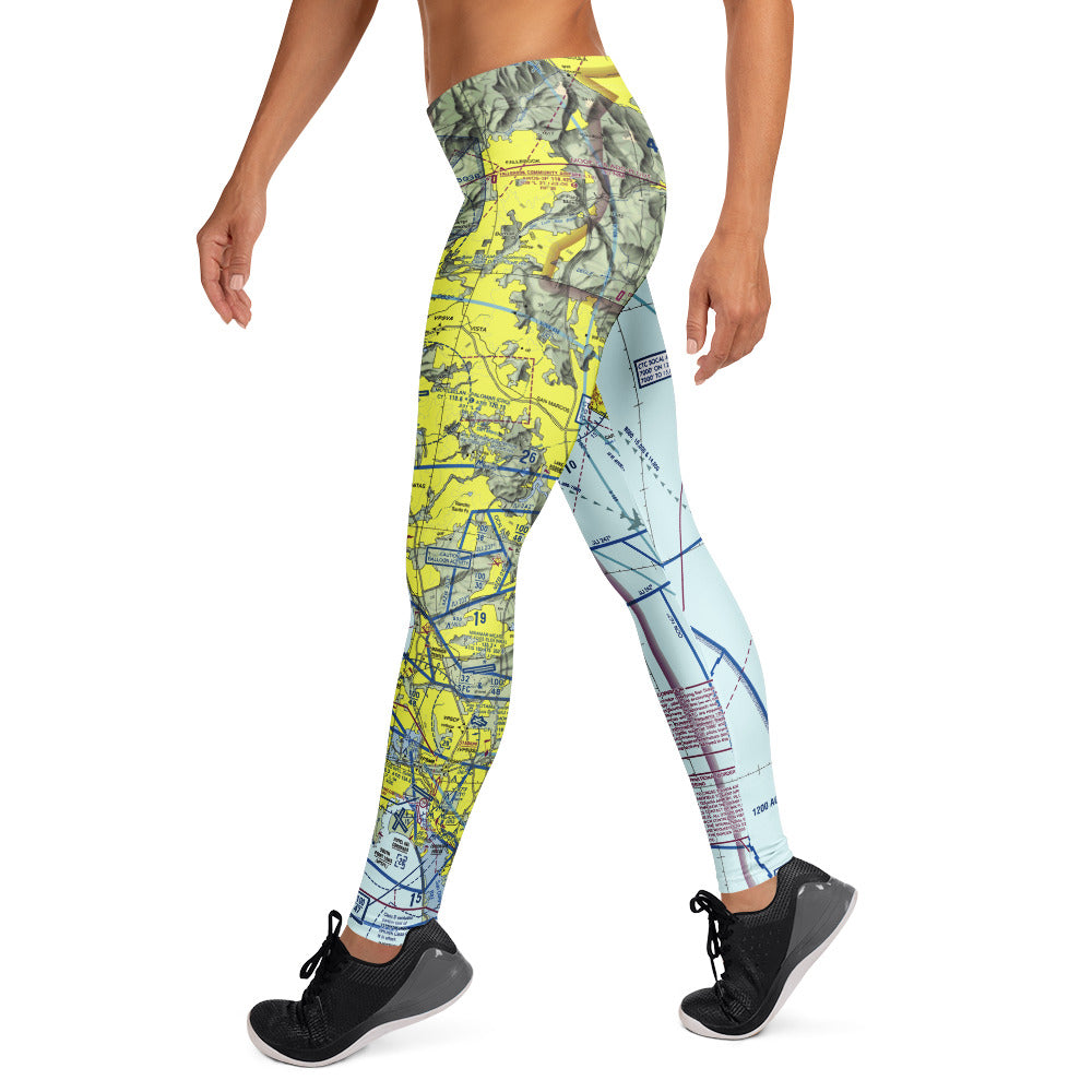 San Diego TAC Chart Leggings