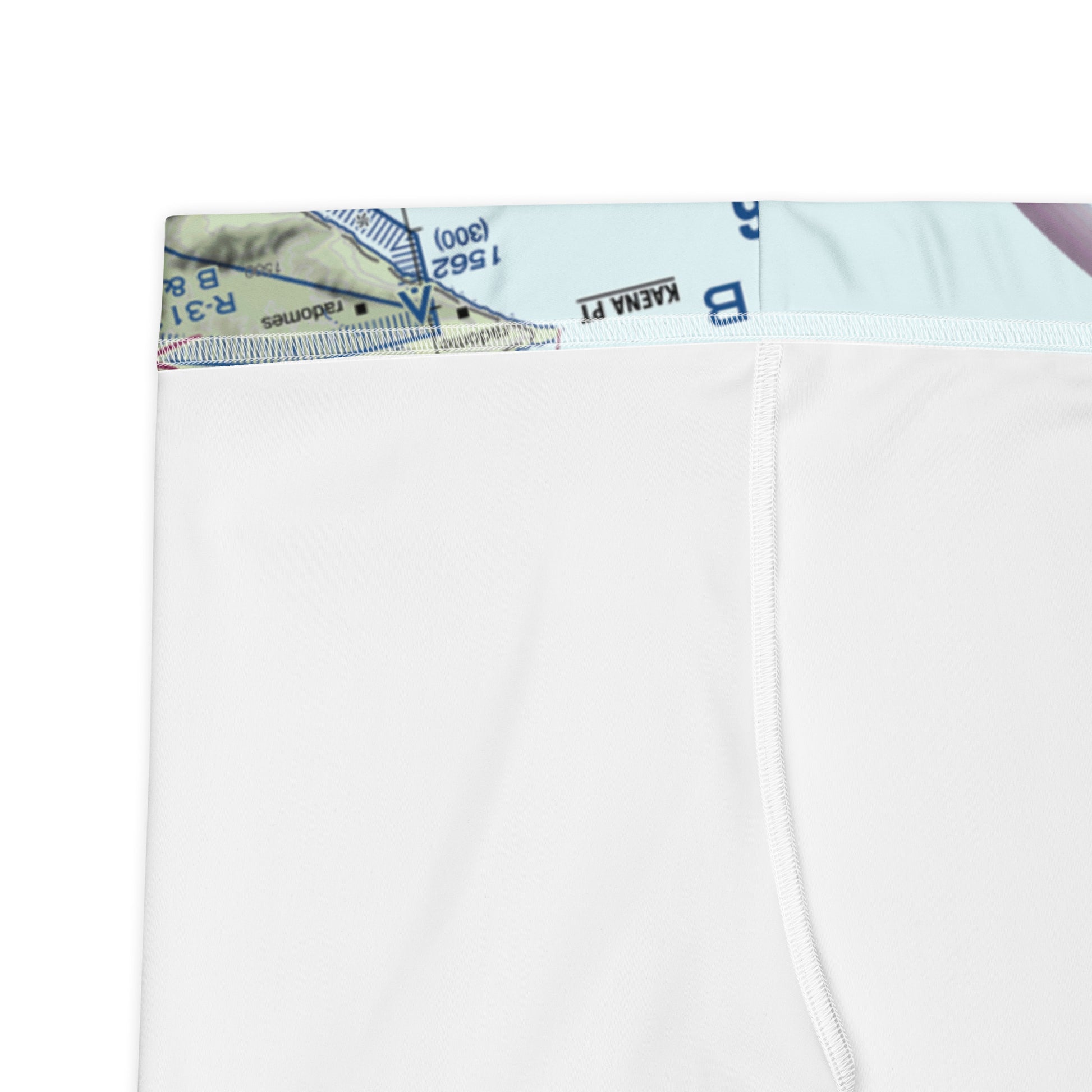 Honolulu Airport Sectional Chart leggings