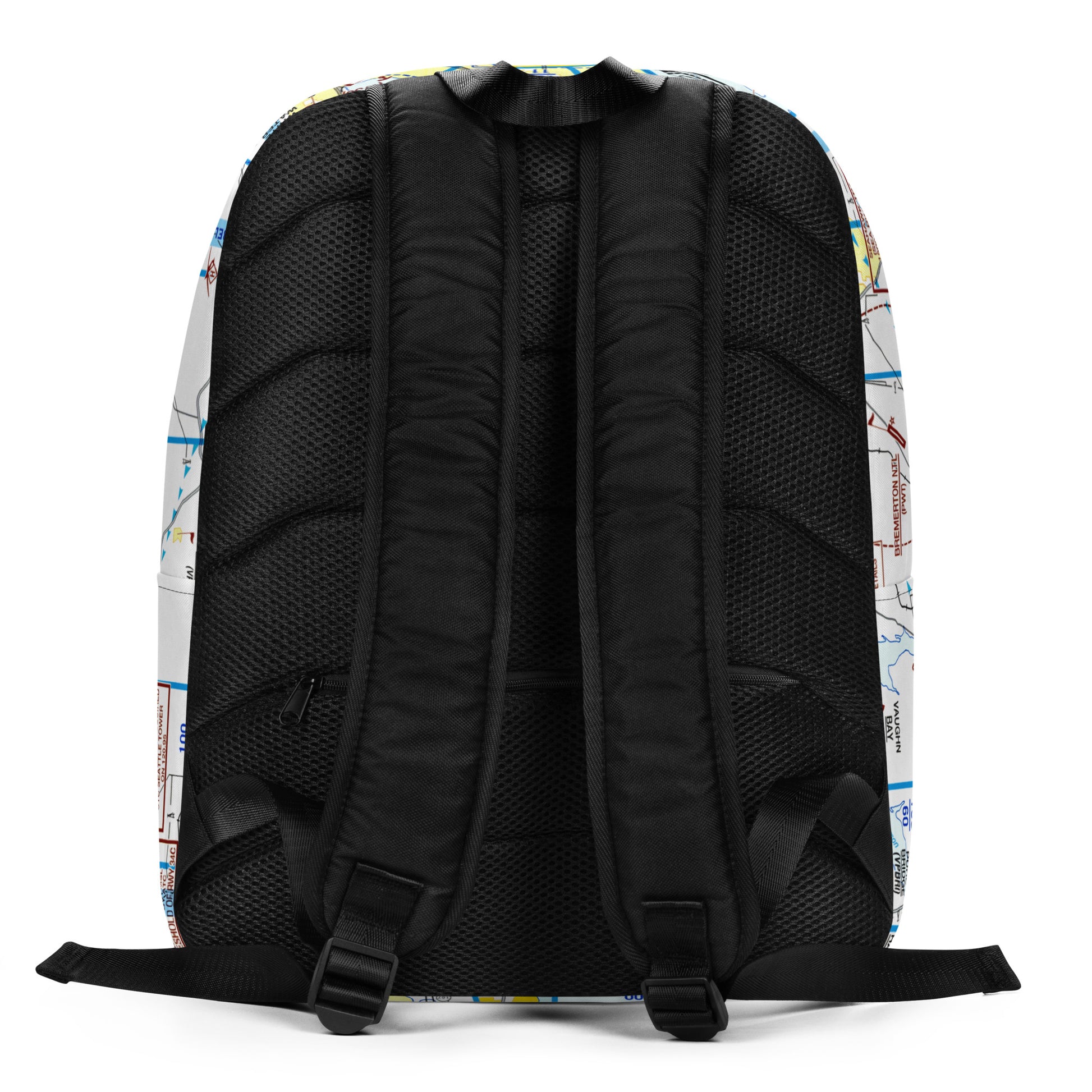 Seattle Flyway Chart Minimalist Backpack