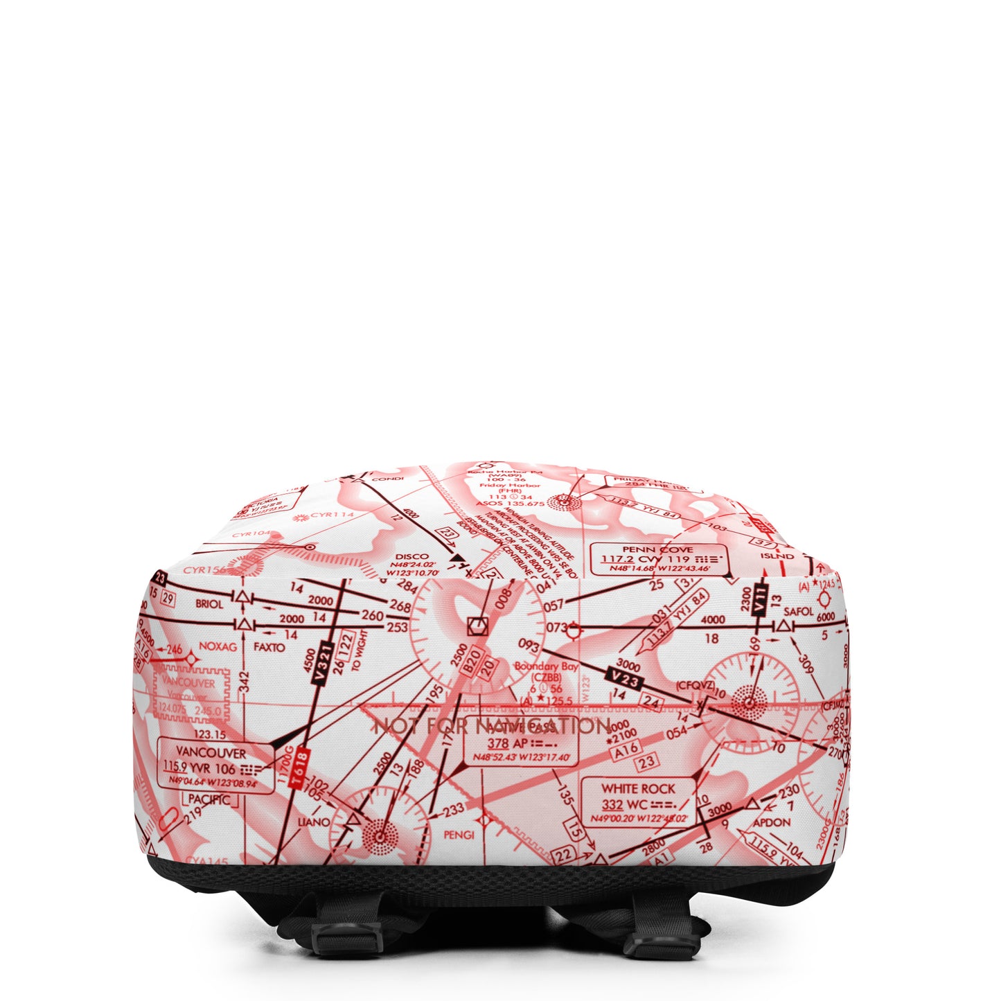 Enroute Low Altitude (ELUS1) Minimalist Backpack (red&white)