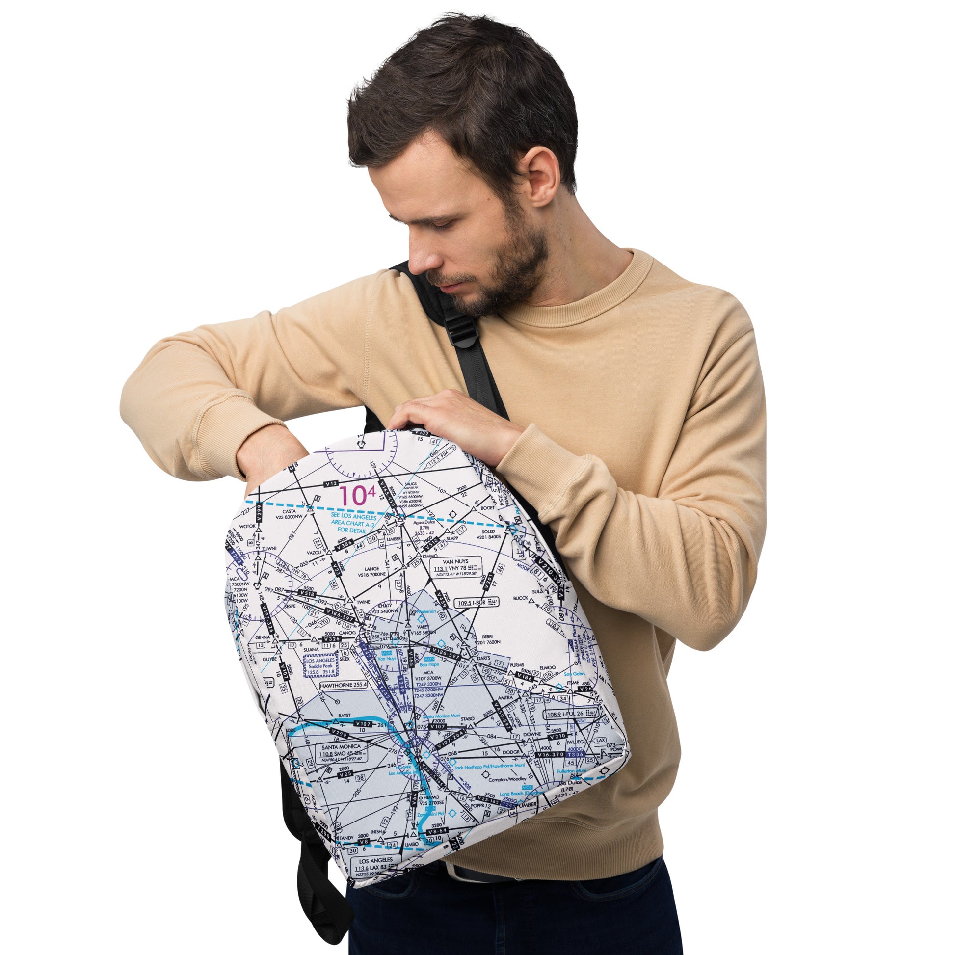 Enroute Low Altitude (ELUS3) Minimalist Backpack (white)